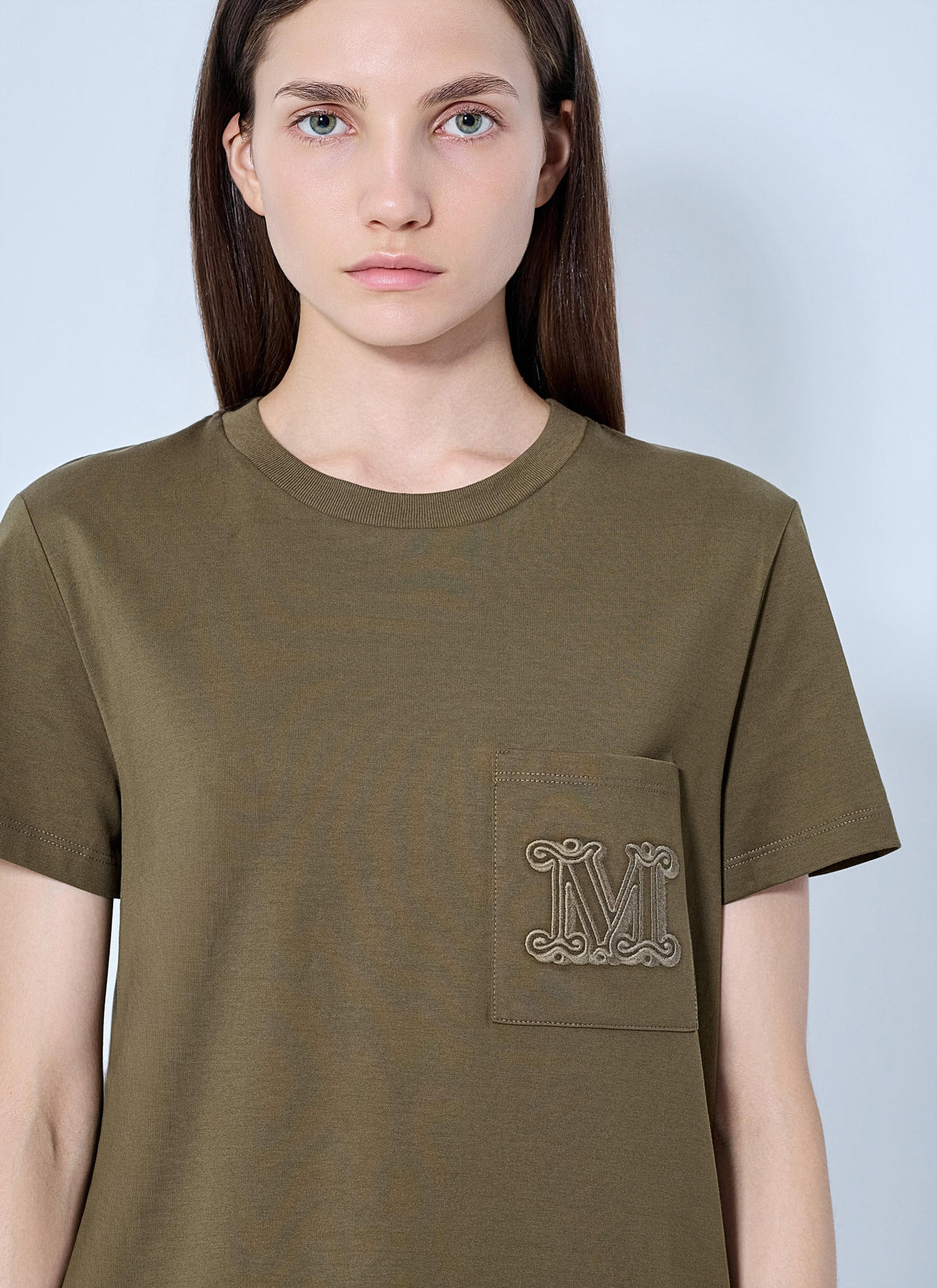 Max Mara Women Chest Pocket T-Shirt MAX MARA