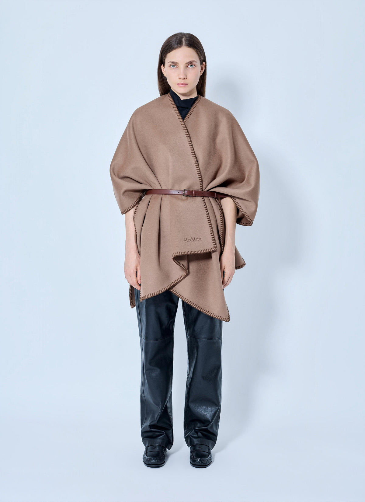 Max Mara Women Belted Wool Wrap MAX MARA