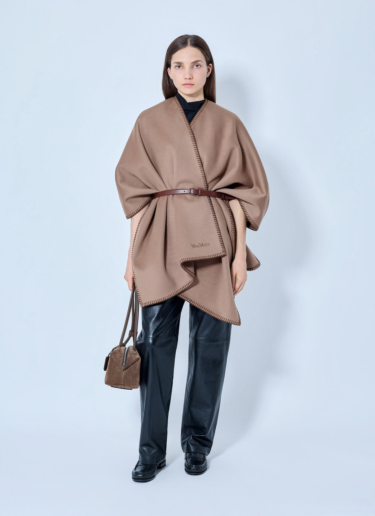 Max Mara Women Belted Wool Wrap MAX MARA