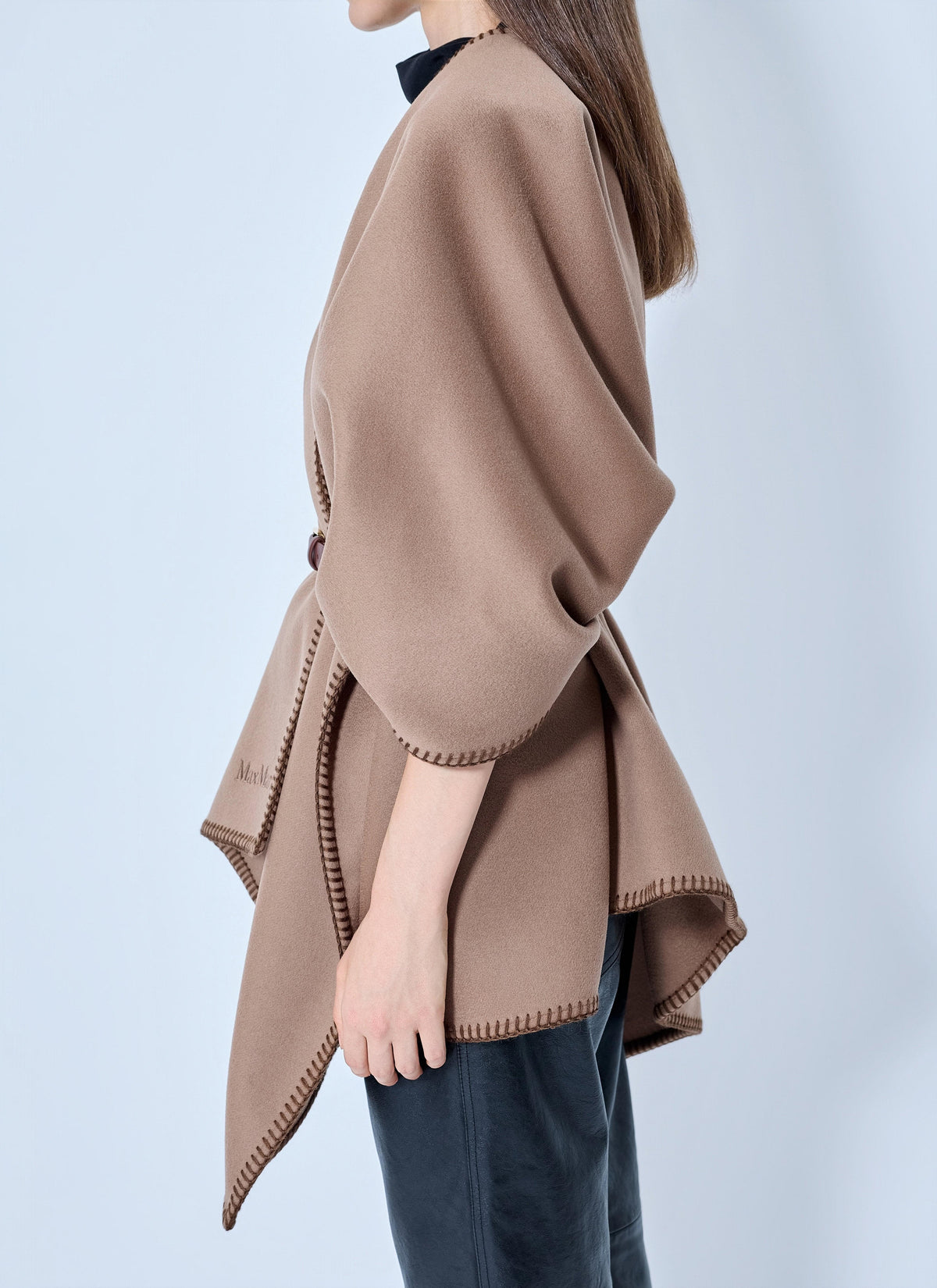 Max Mara Women Belted Wool Wrap MAX MARA