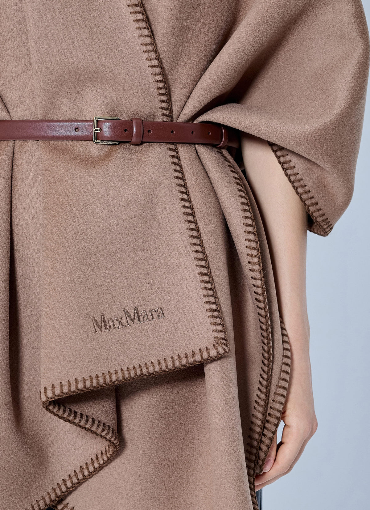 Max Mara Women Belted Wool Wrap MAX MARA