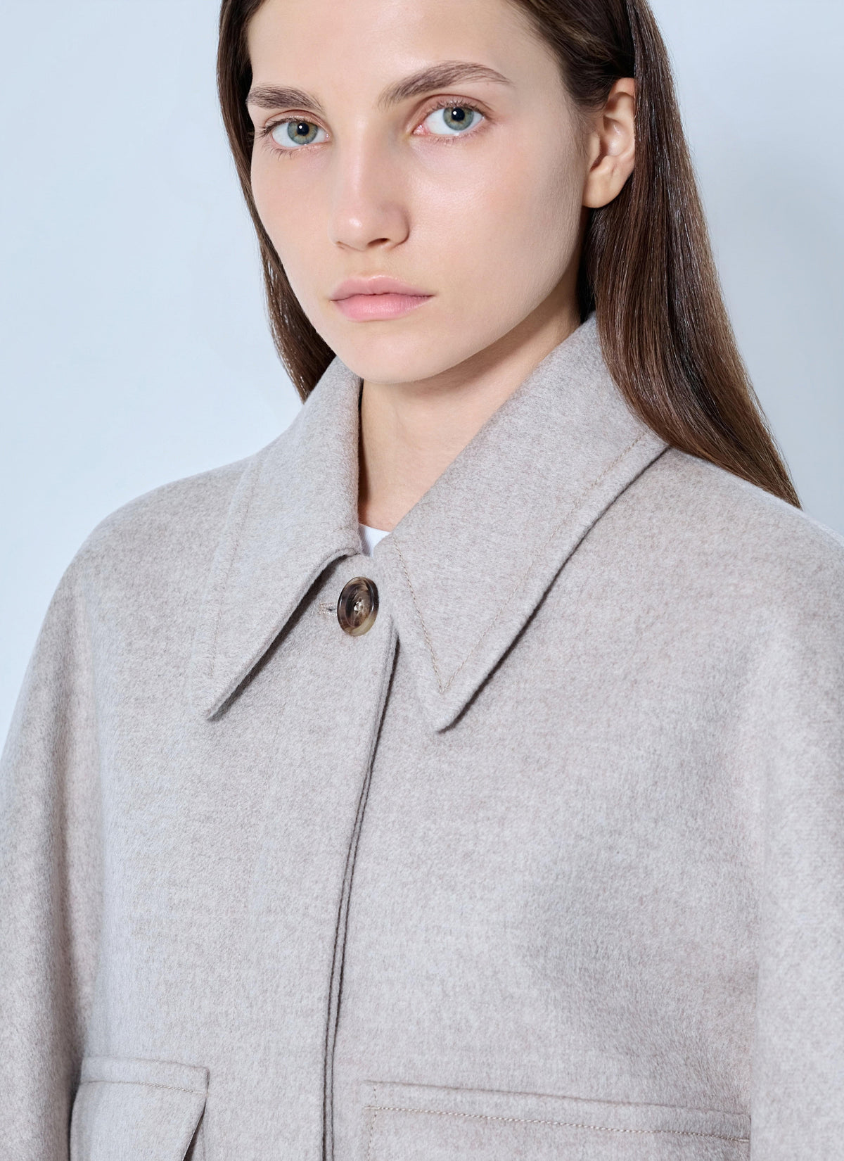 Max Mara Women Cape-Style Wool Jacket MAX MARA