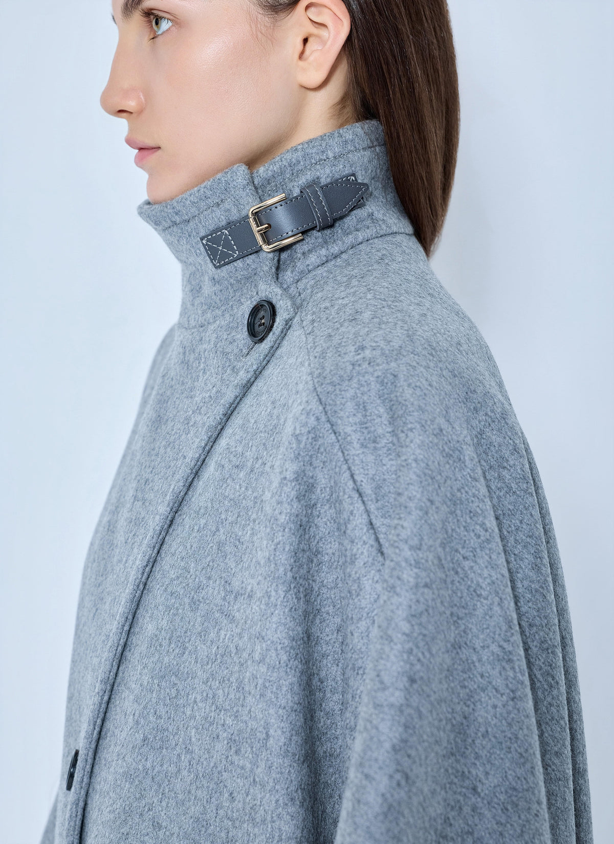 Max Mara Women Asymmetric Cashmere Cape MAX MARA