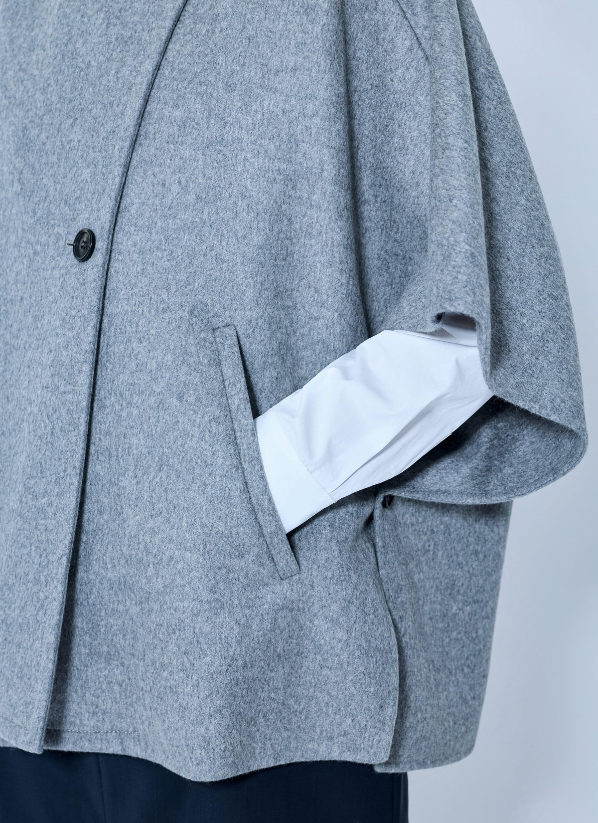 Max Mara Women Asymmetric Cashmere Cape MAX MARA