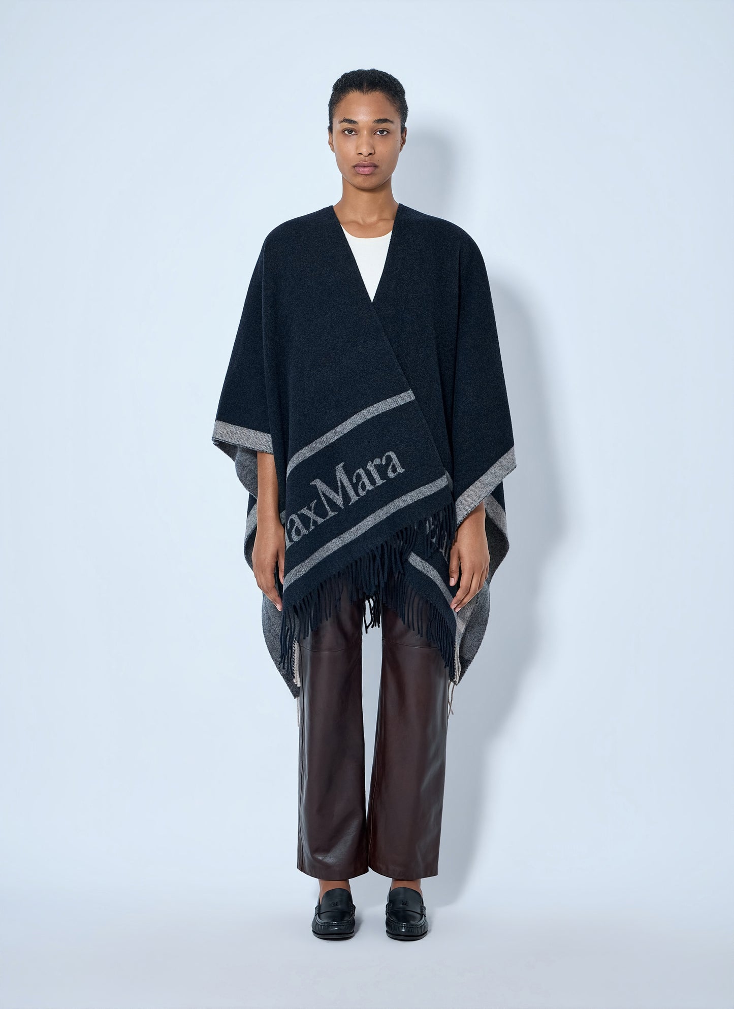 Max Mara Women Fringed Wool Wrap MAX MARA