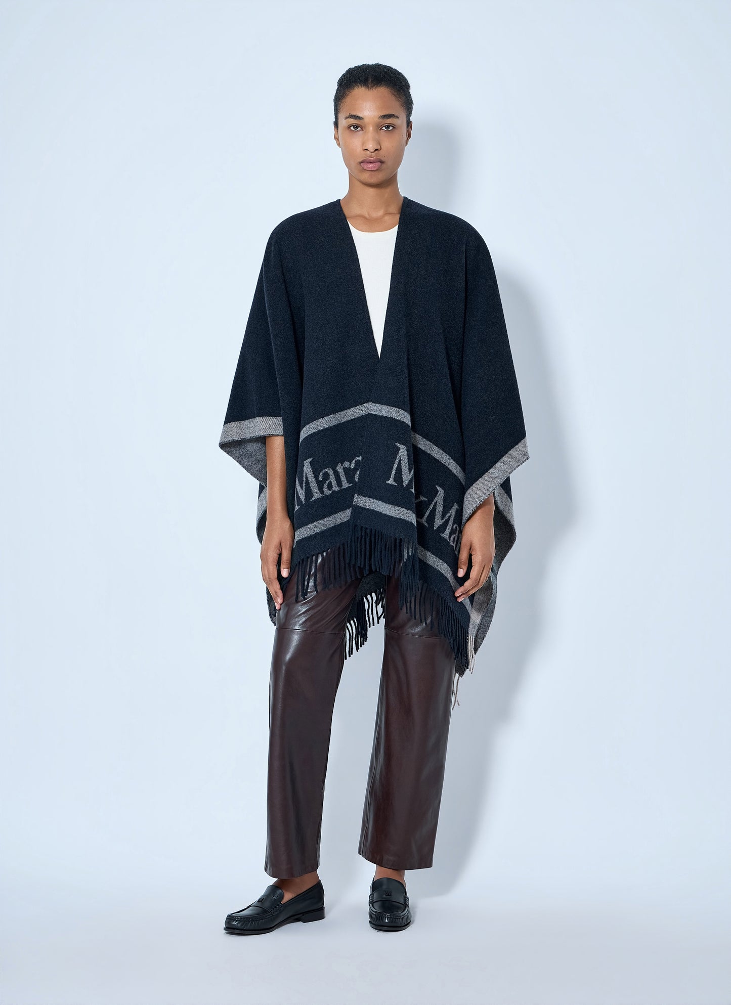 Max Mara Women Fringed Wool Wrap MAX MARA