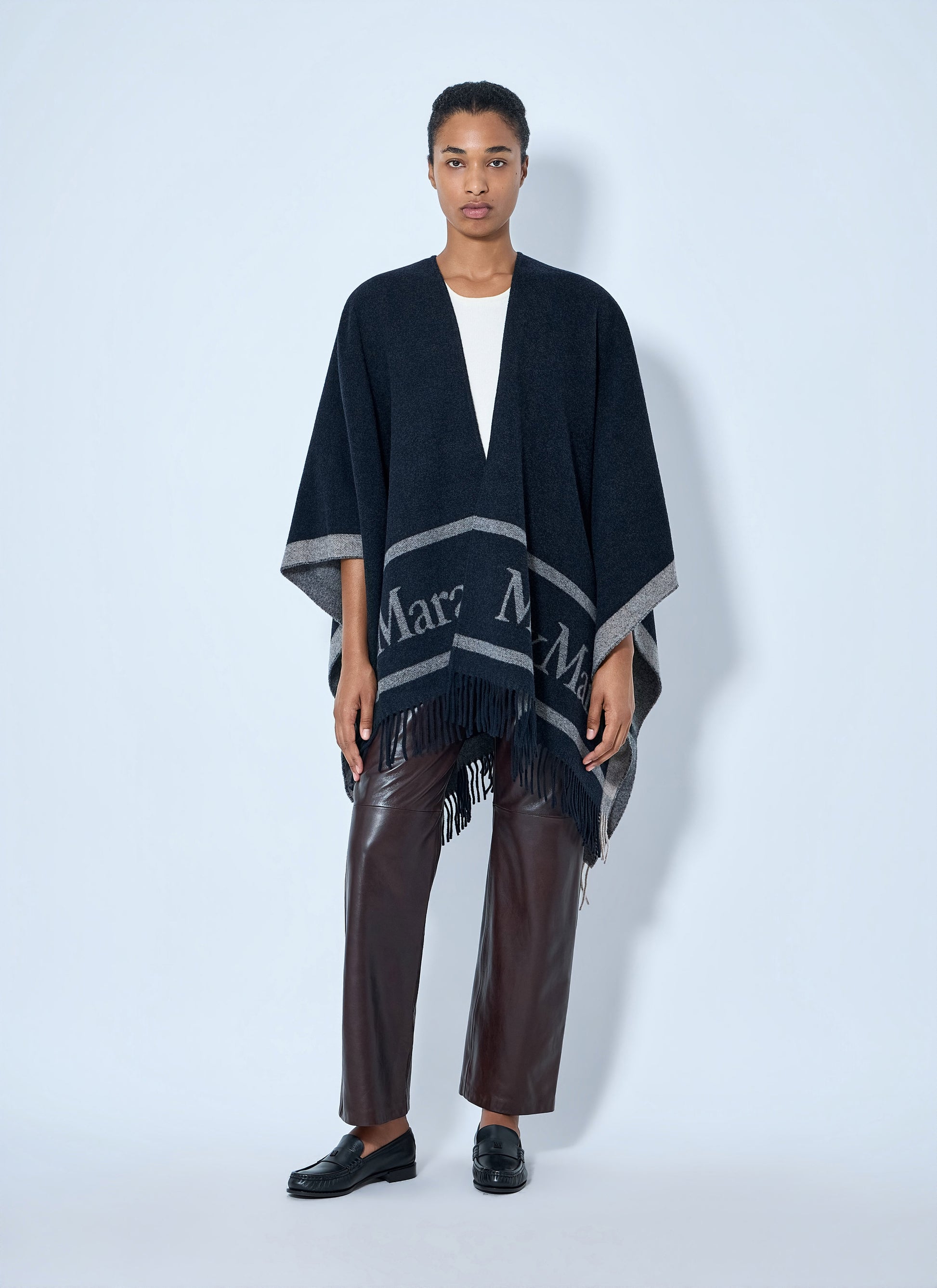 Max Mara Women Fringed Wool Wrap MAX MARA