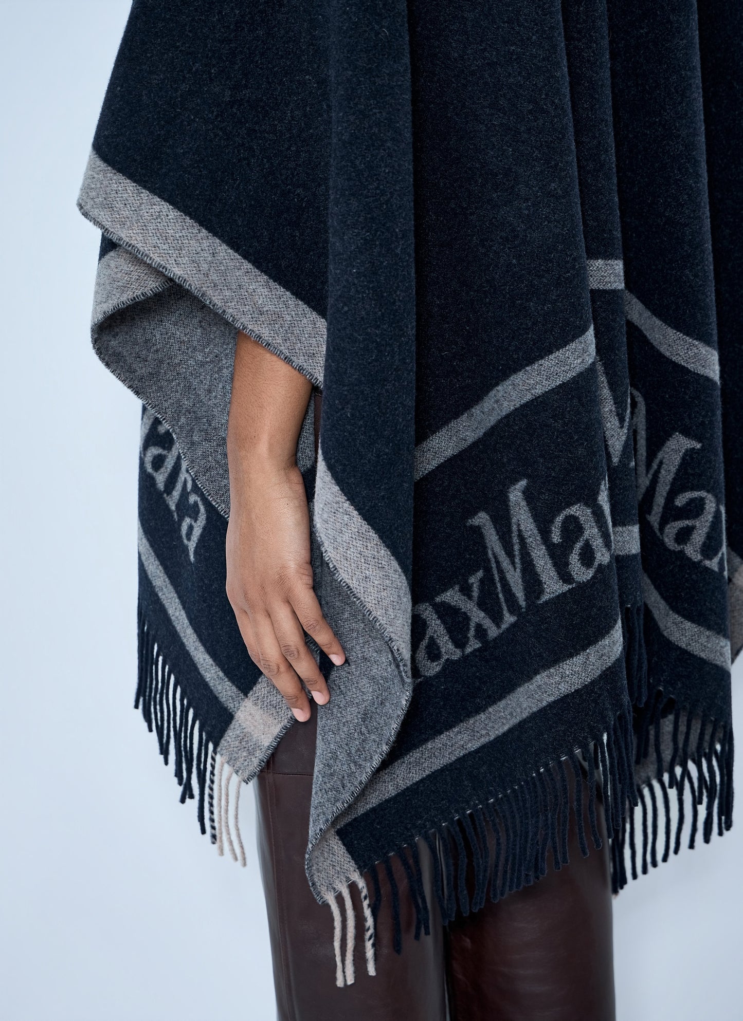 Max Mara Women Fringed Wool Wrap MAX MARA