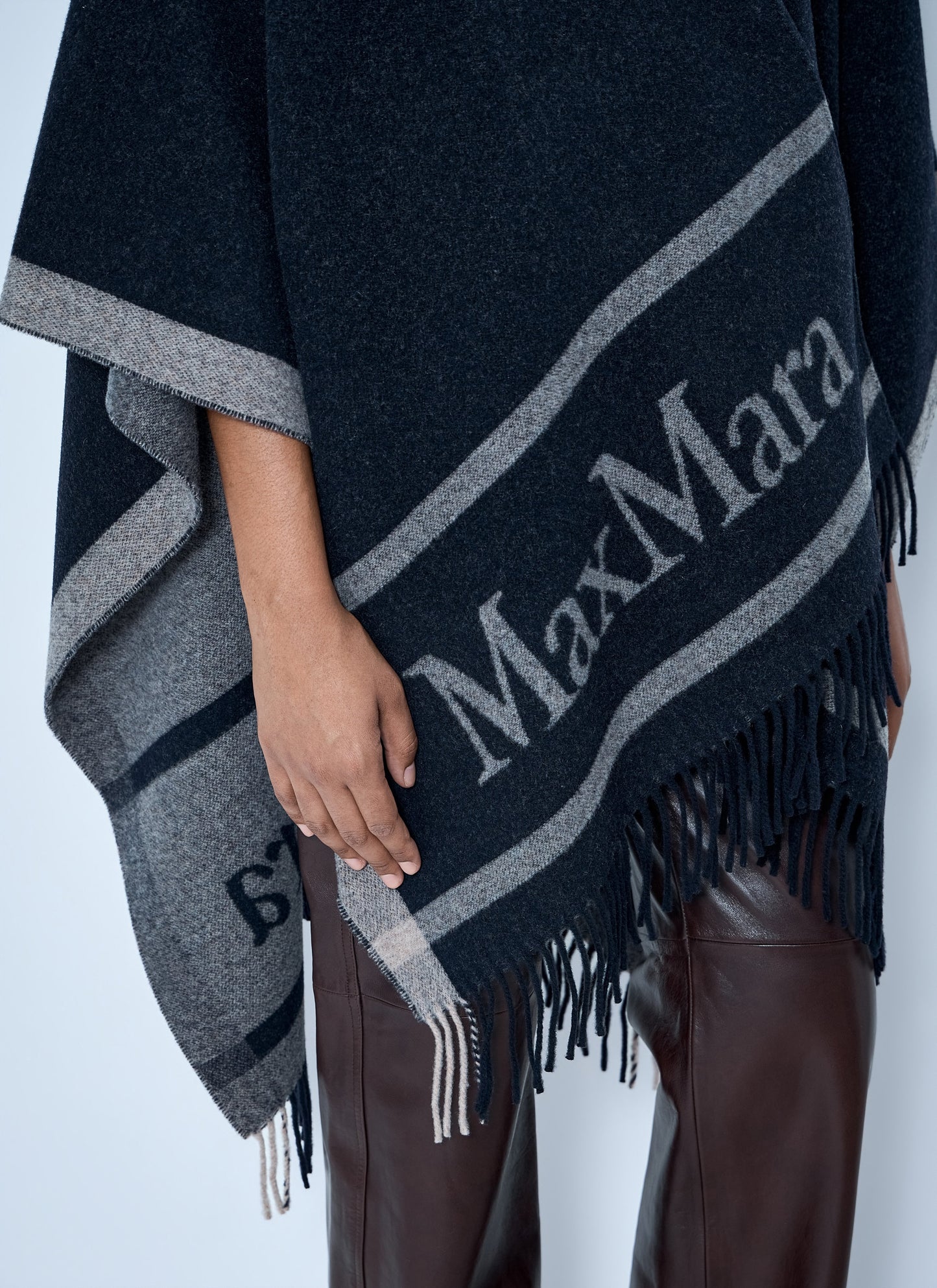 Max Mara Women Fringed Wool Wrap MAX MARA