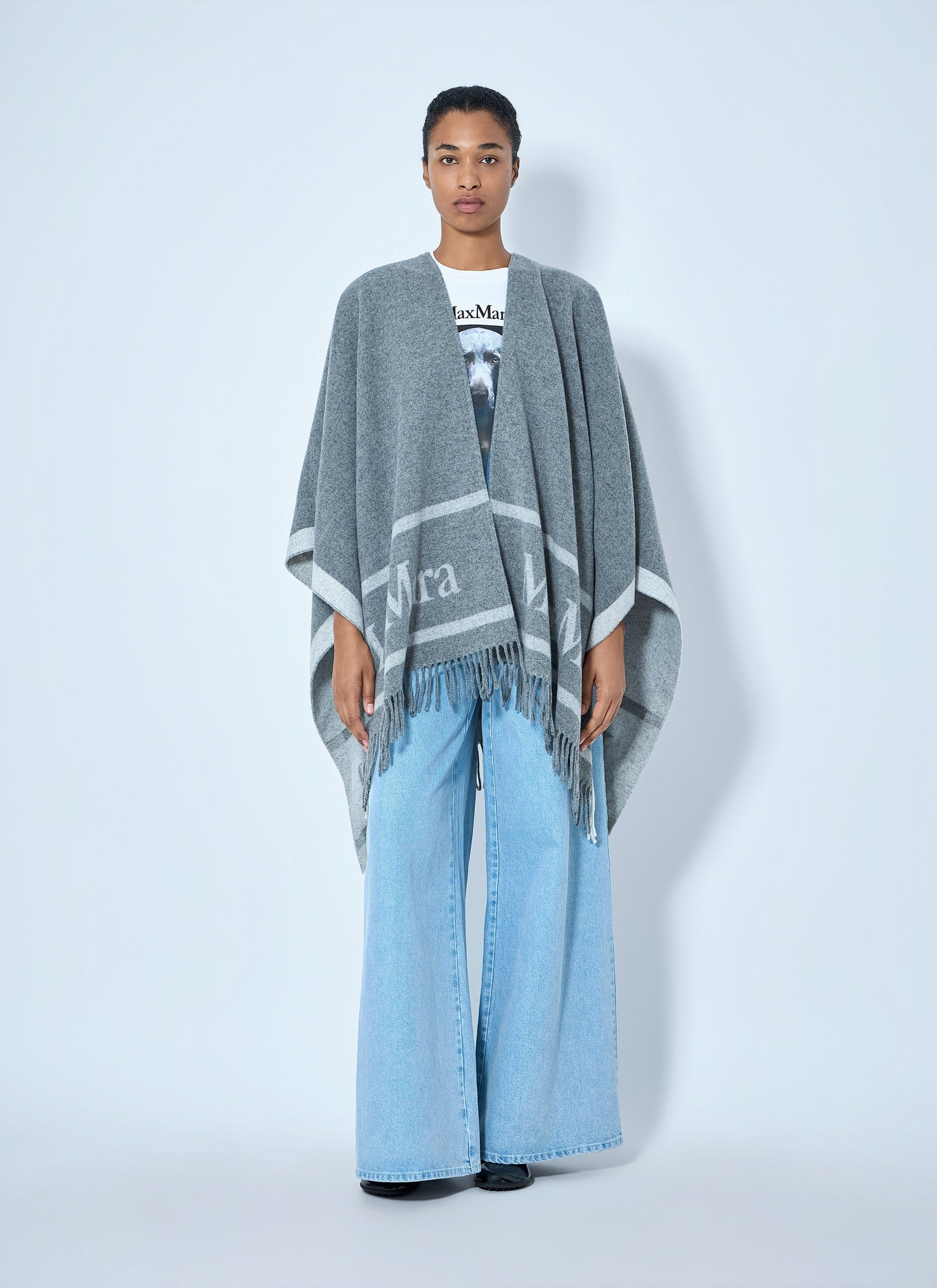 Max Mara Women Woven Fringe Poncho MAX MARA