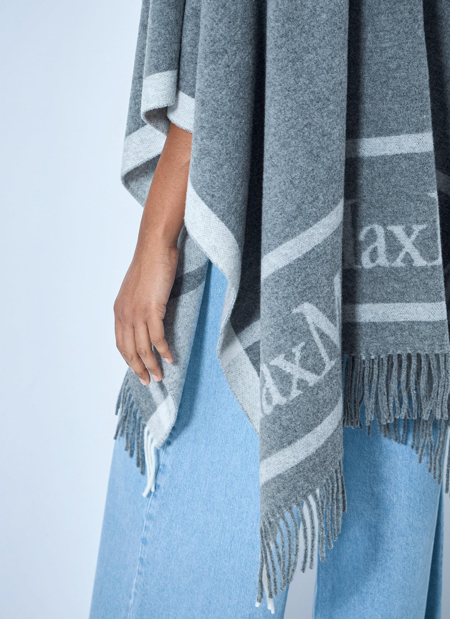 Max Mara Women Woven Fringe Poncho MAX MARA