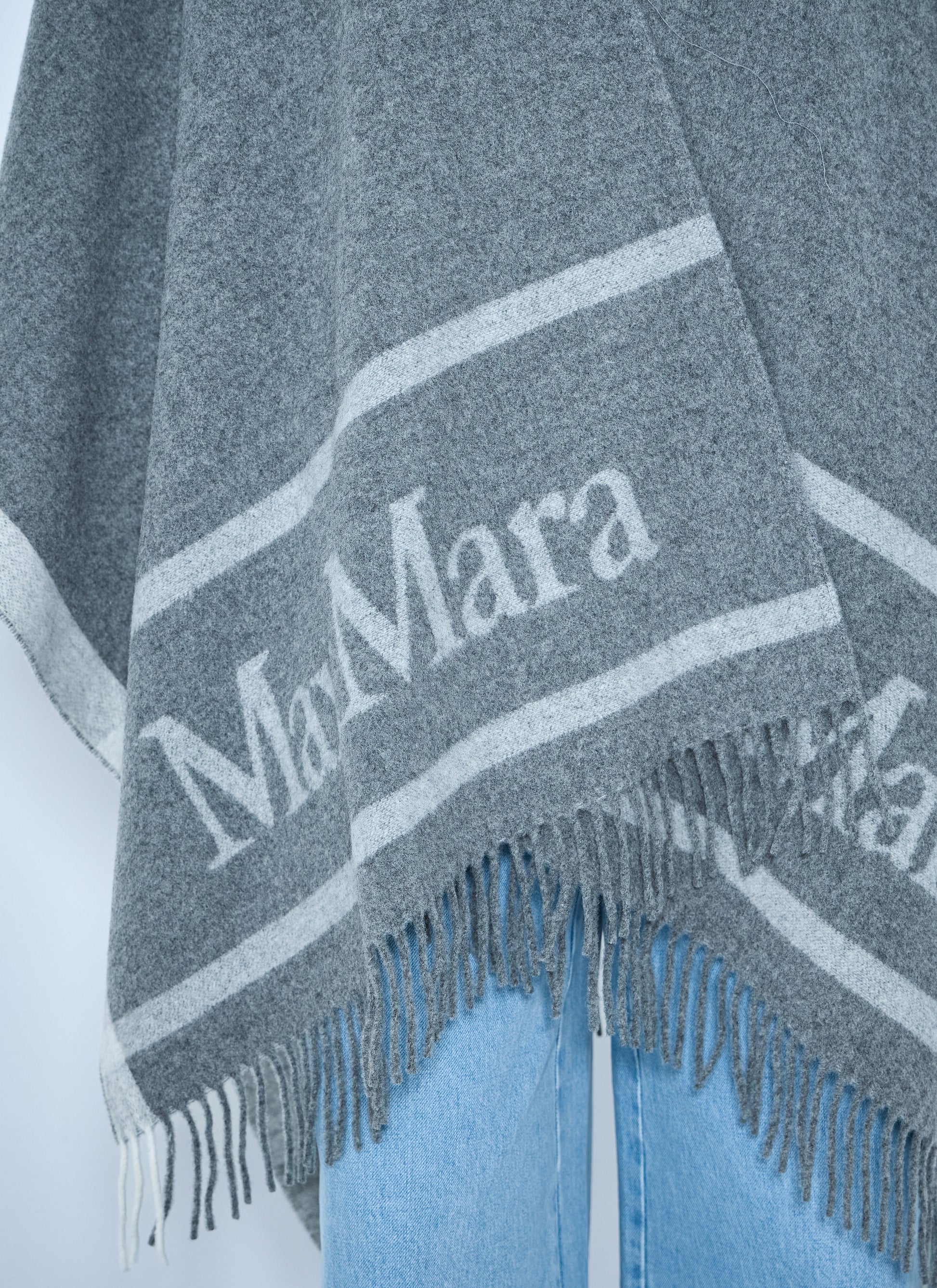 Max Mara Women Woven Fringe Poncho MAX MARA