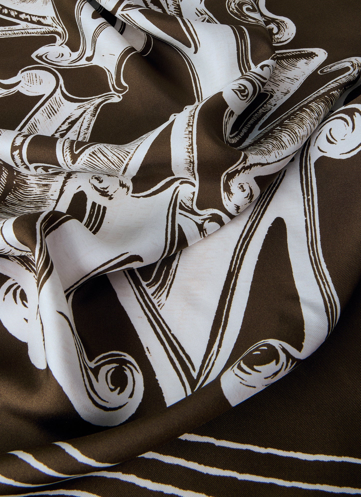 Max Mara Women Geometric Print Silk Scarf MAX MARA