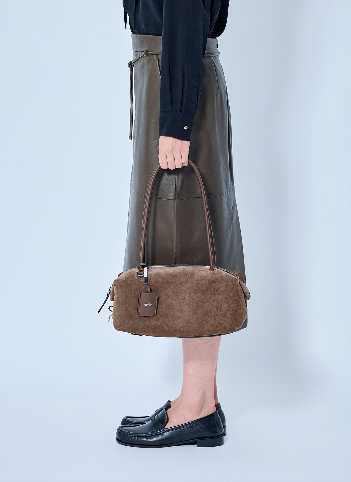 Max Mara Women Suede Shoulder Bag MAX MARA