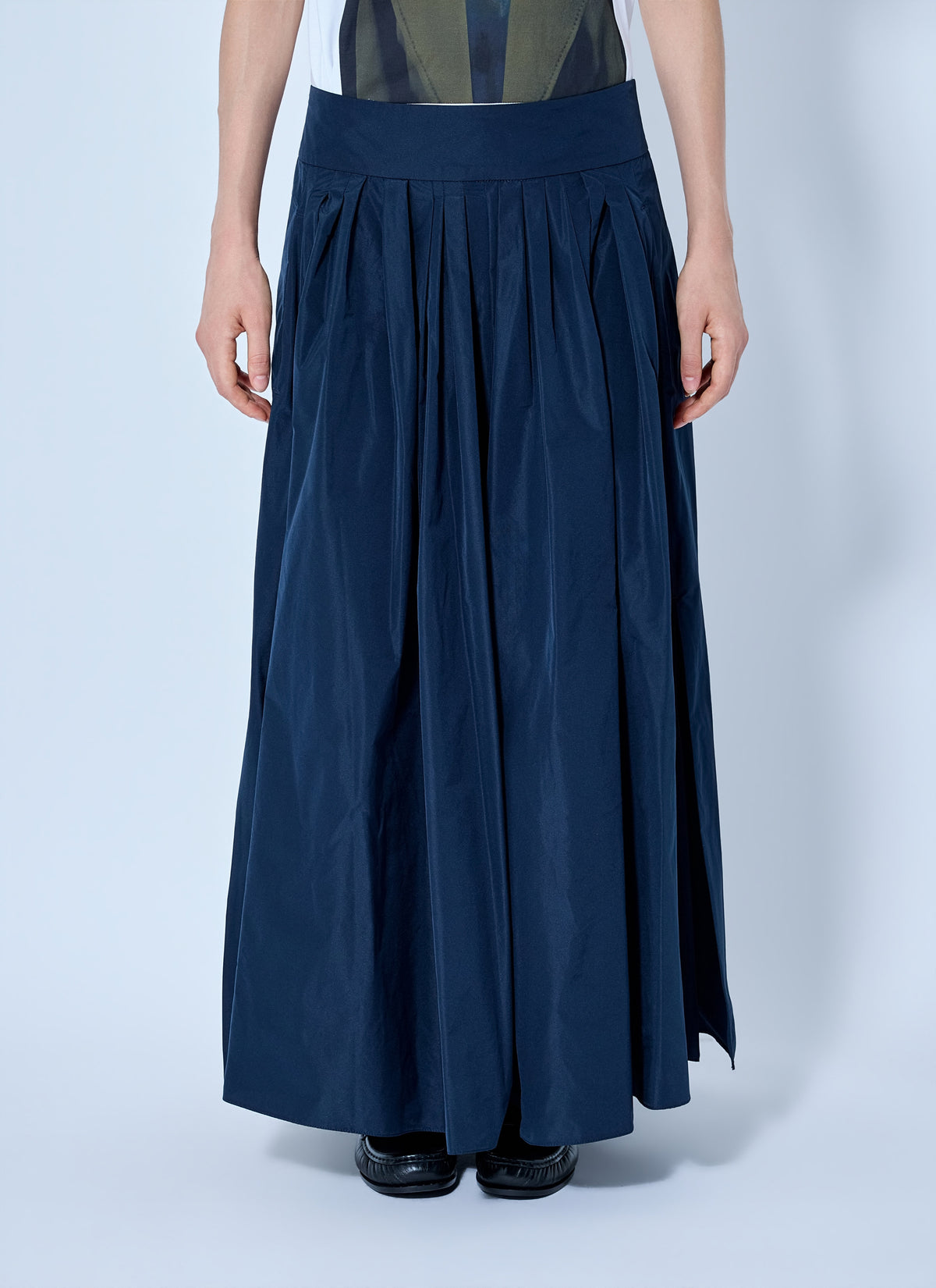 Max Mara Women Pleated Maxi Skirt MAX MARA