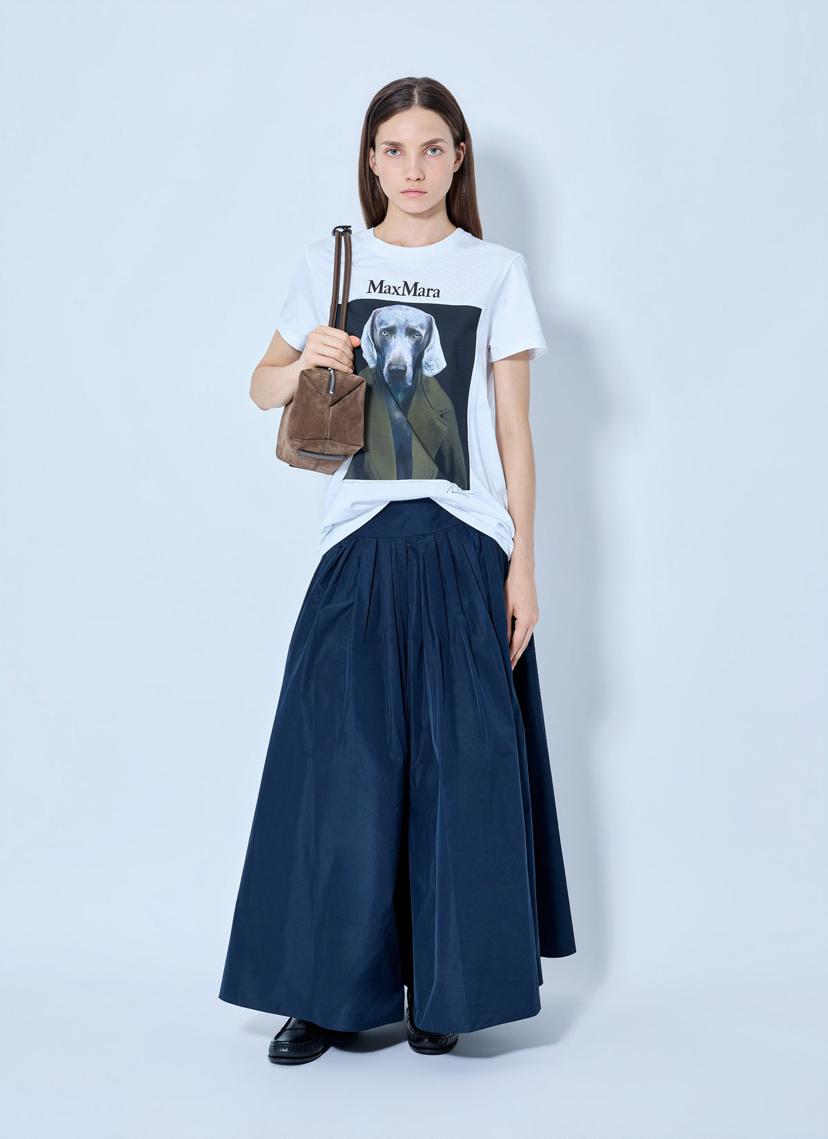 Max Mara Women Pleated Maxi Skirt MAX MARA