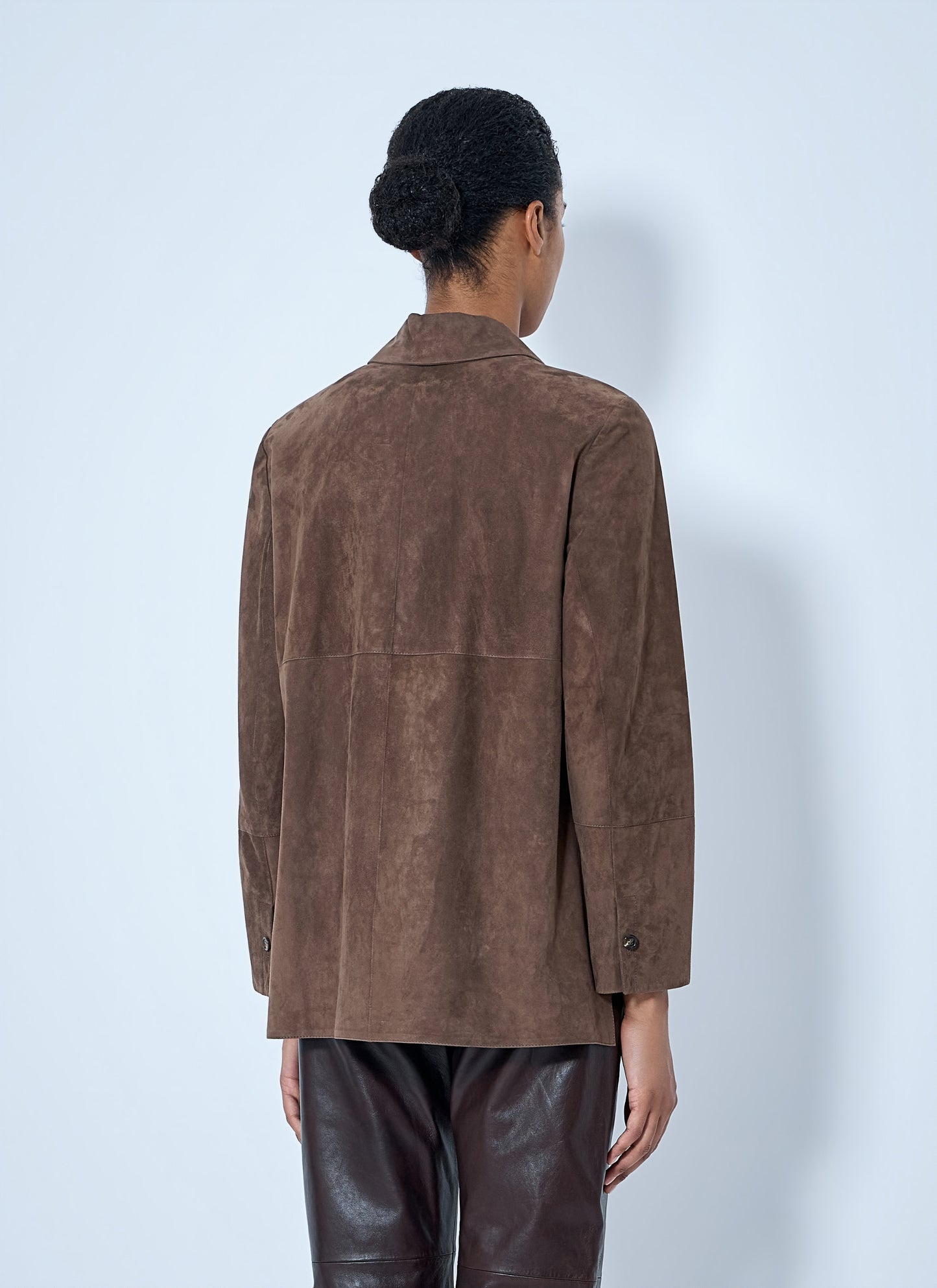 Max Mara Women Suede Shirt Jacket MAX MARA