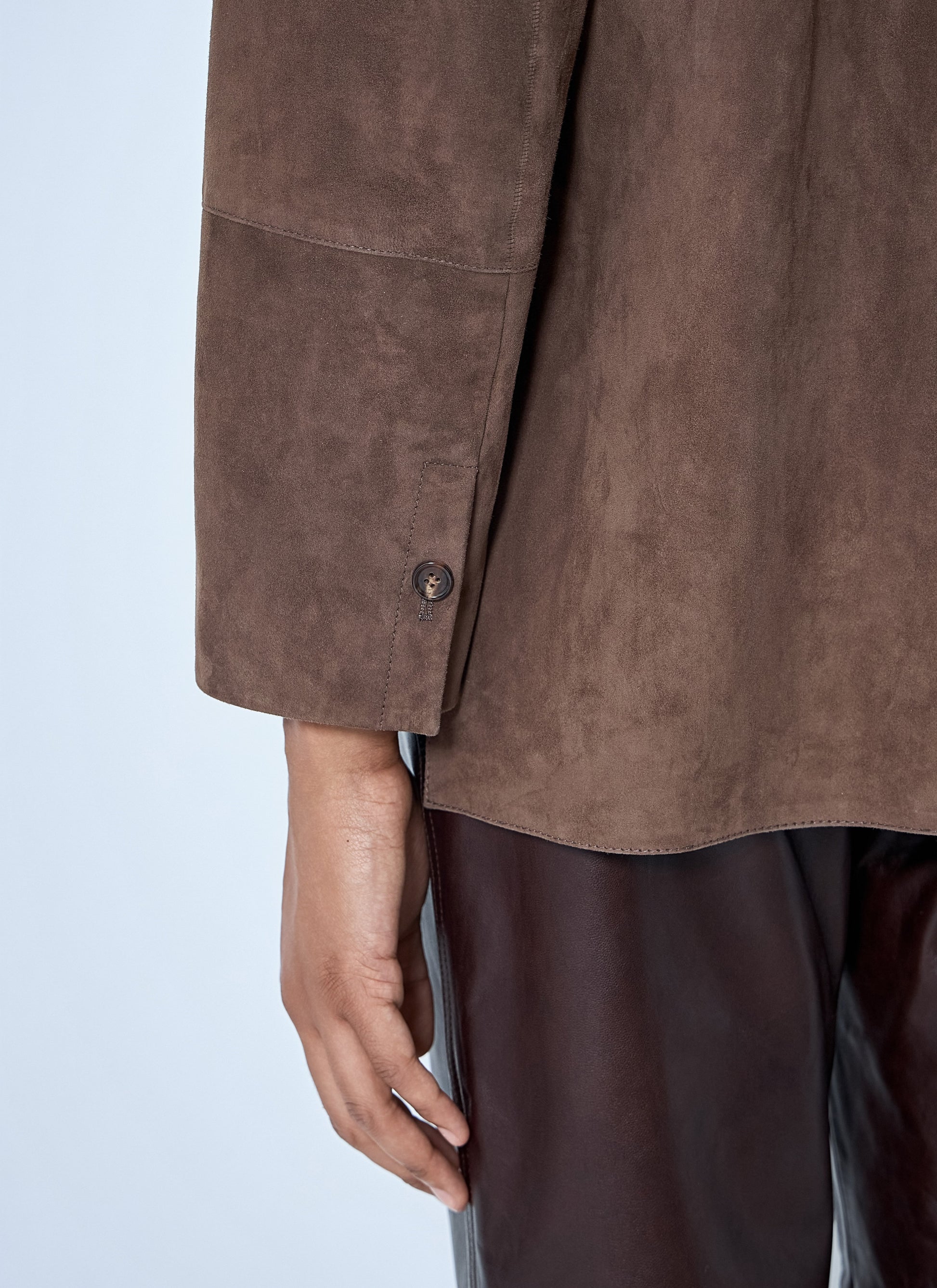 Max Mara Women Suede Shirt Jacket MAX MARA