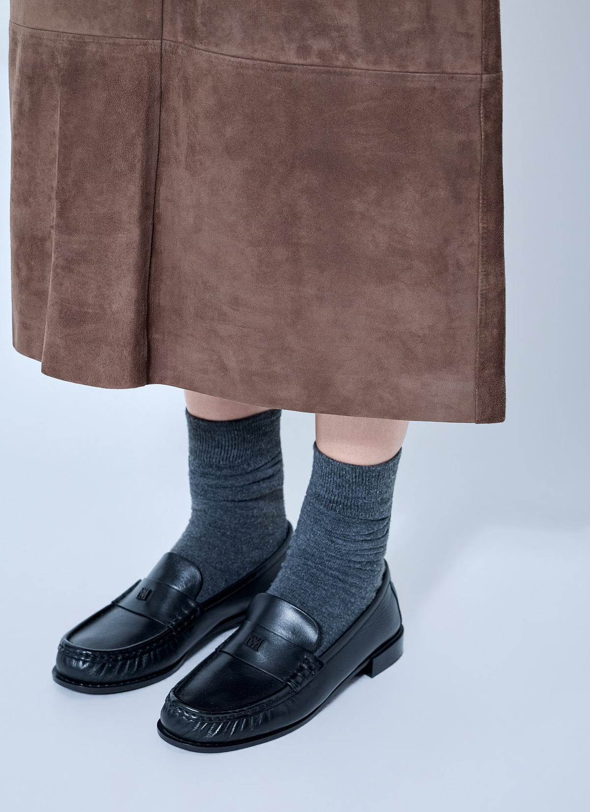 Max Mara Women Suede Midi Skirt MAX MARA