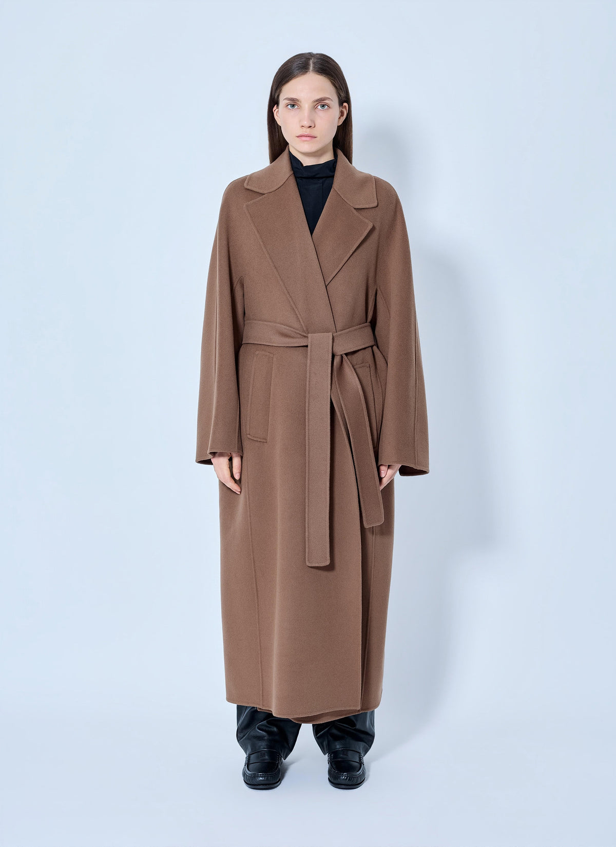 Max Mara Women Belted Wool Coat MAX MARA