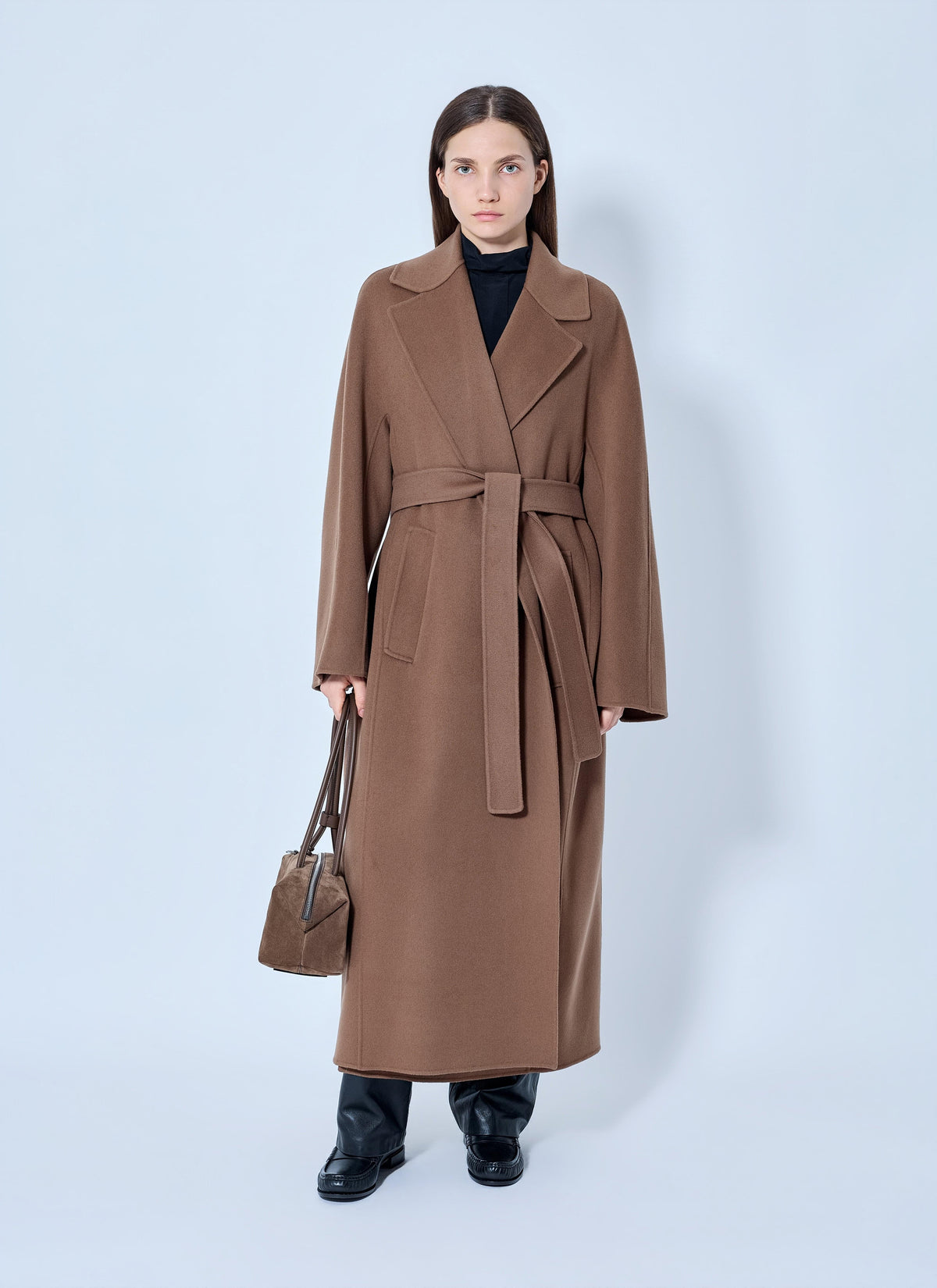Max Mara Women Belted Wool Coat MAX MARA