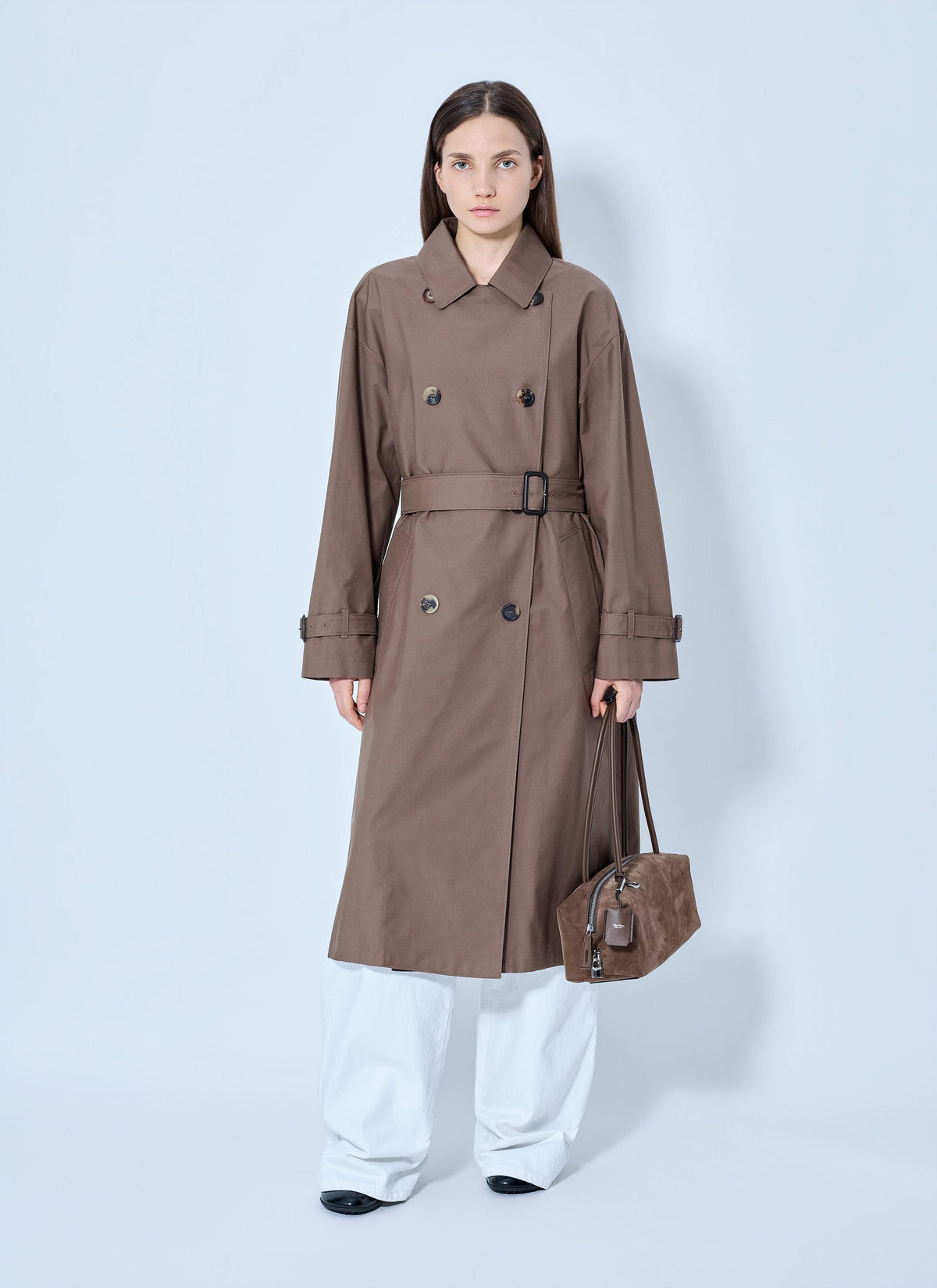 Max Mara Women Classic Cotton Trench Coat MAX MARA