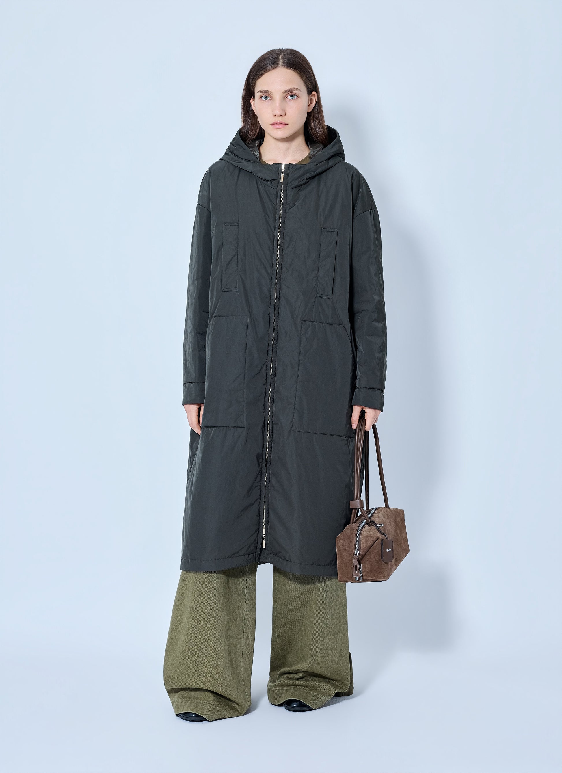 Max Mara Women Hooded Quilted Coat MAX MARA