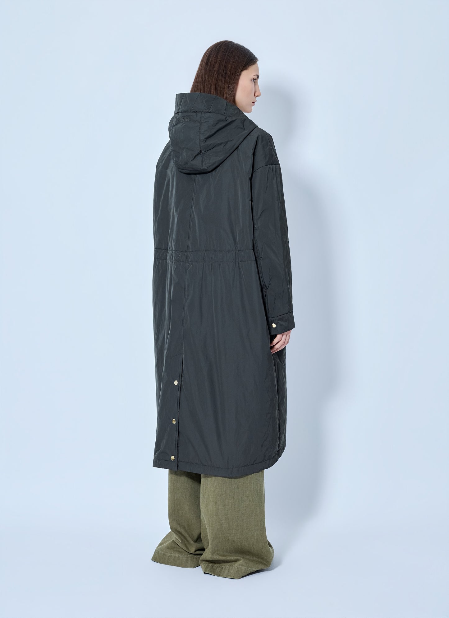 Max Mara Women Hooded Quilted Coat MAX MARA