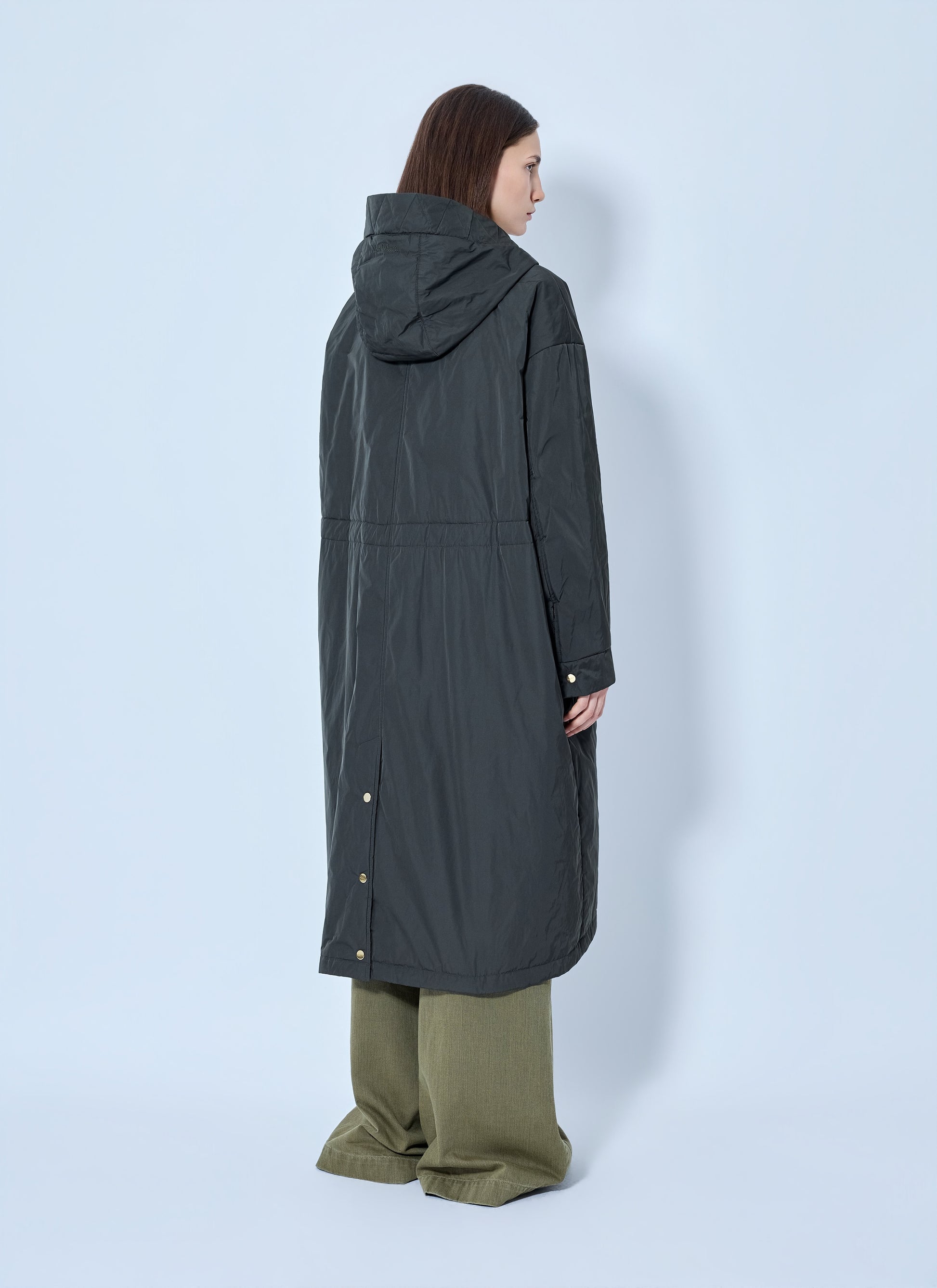Max Mara Women Hooded Quilted Coat MAX MARA