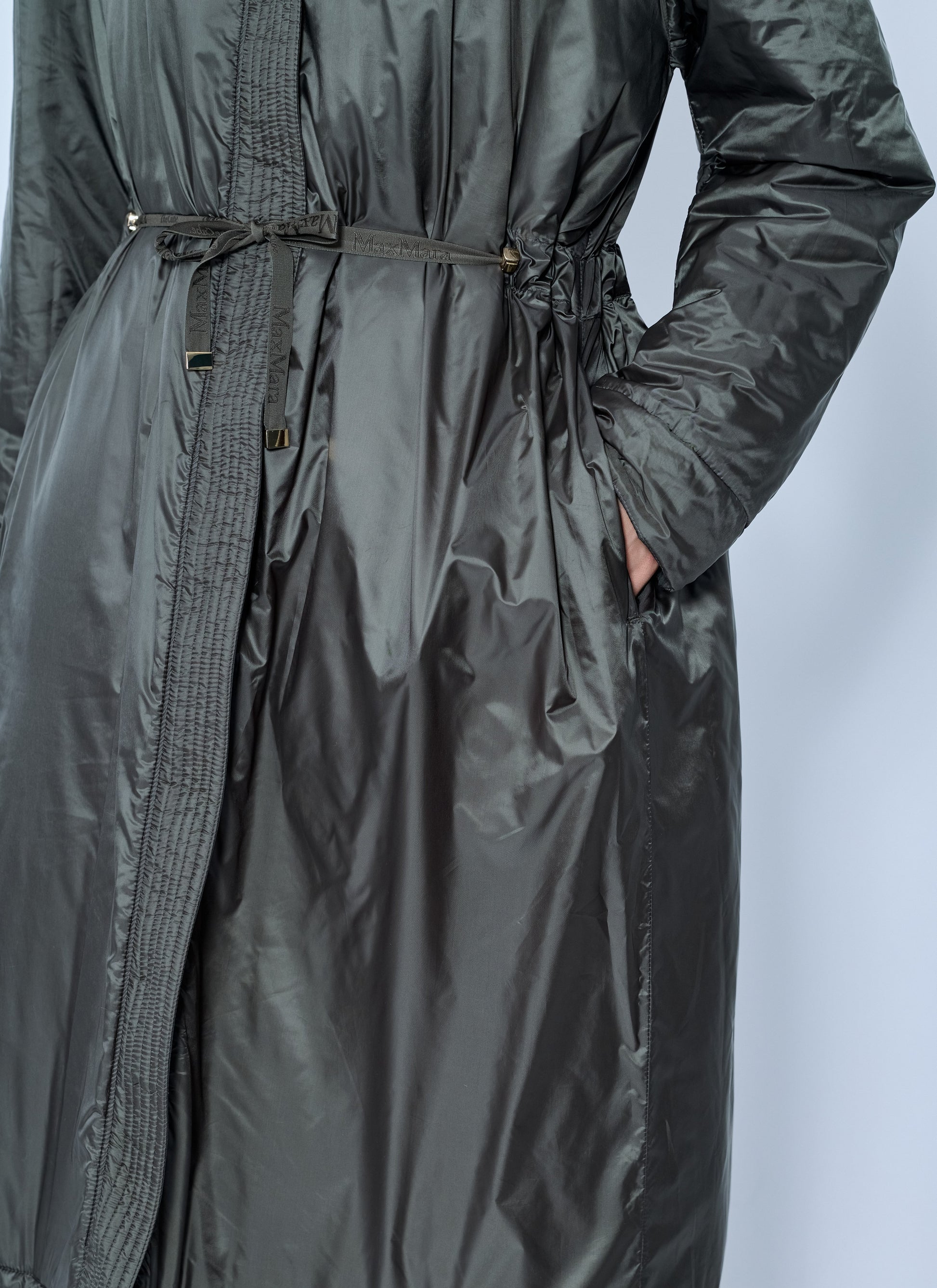 Max Mara Women Hooded Quilted Coat MAX MARA