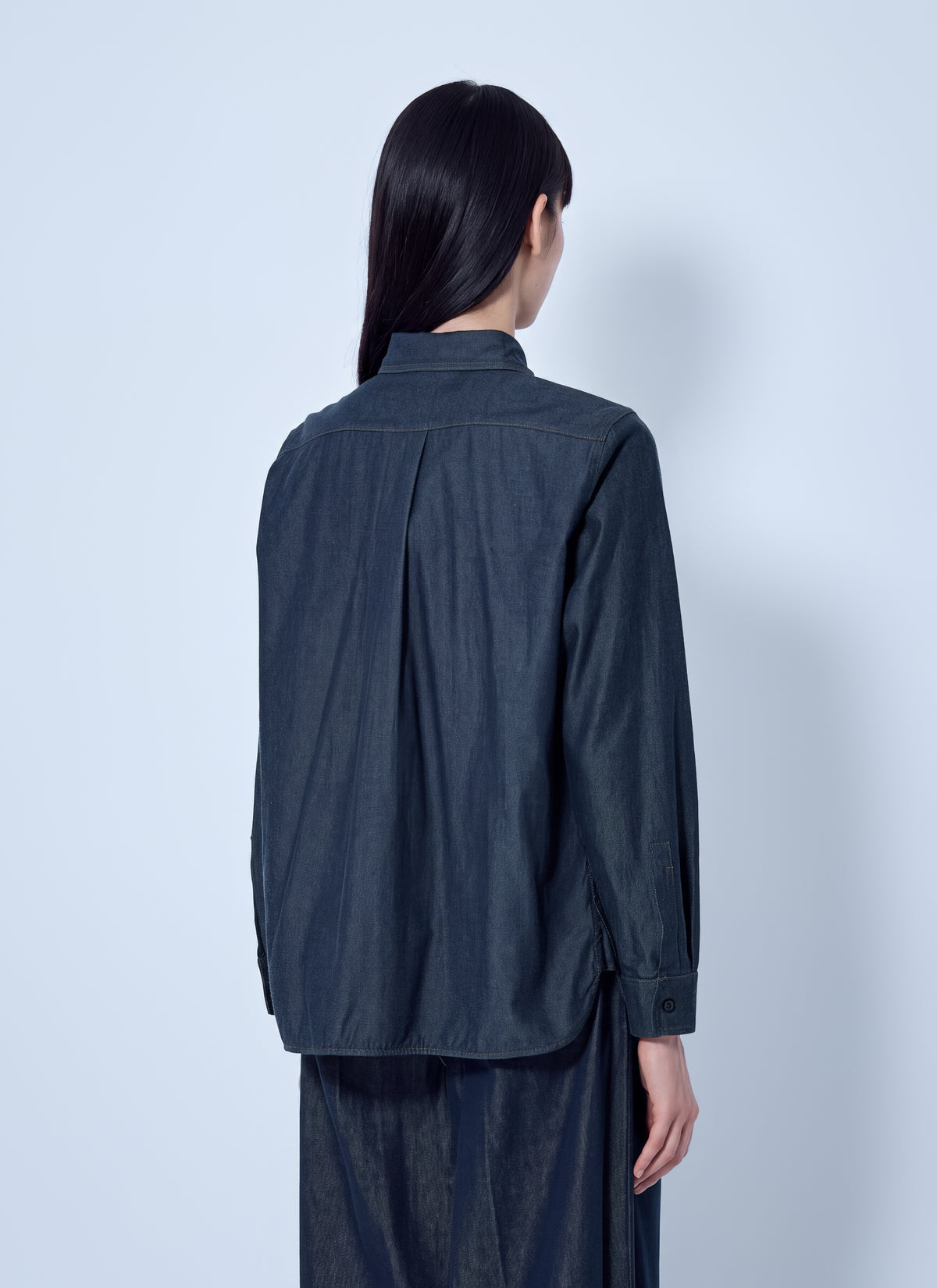 Max Mara Women Button-Down Denim Shirt