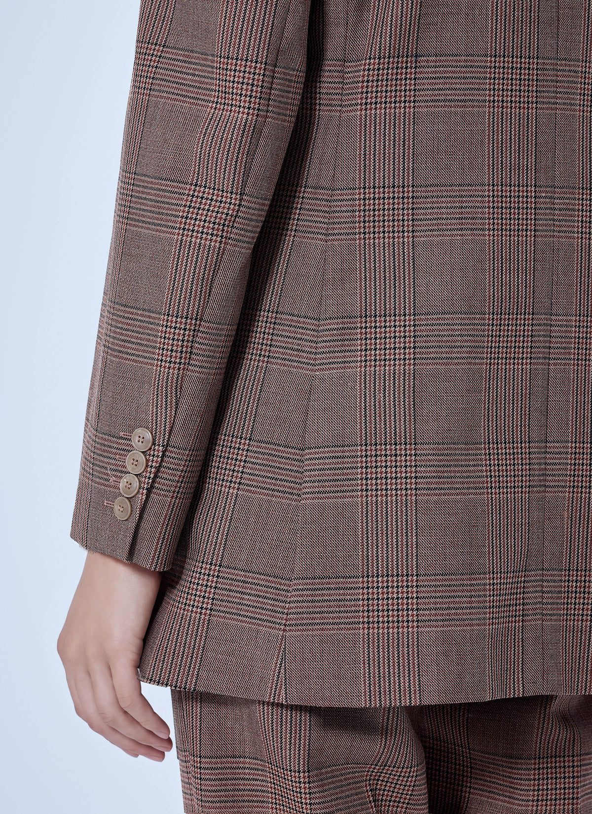 Max Mara Women Double-Breasted Checked Blazer MAX MARA