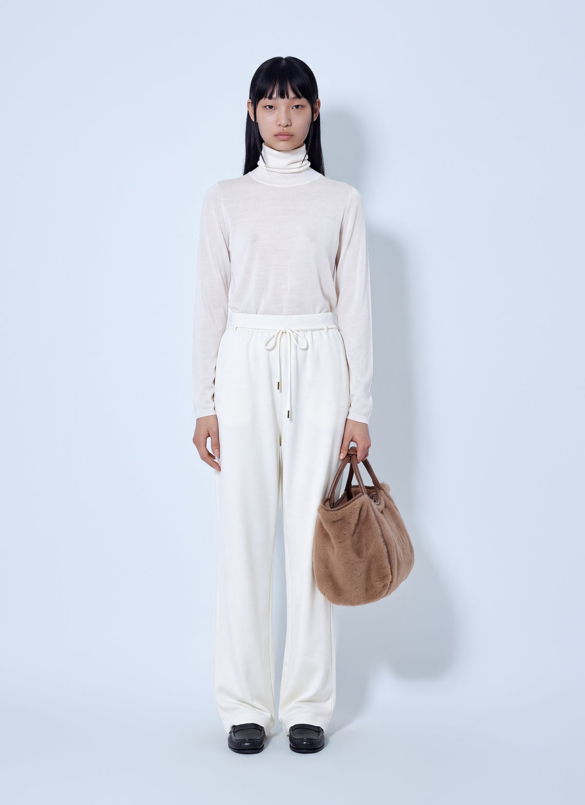 Max Mara Women Sheer Turtleneck Top