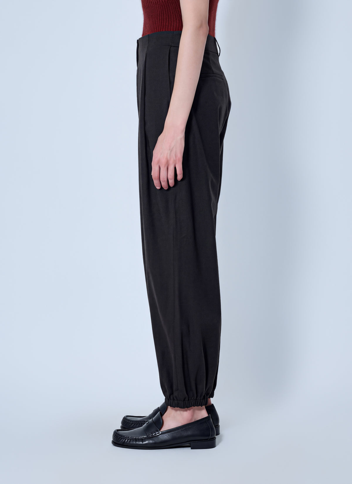 Max Mara Women Pleated Elasticated Ankle Trousers MAX MARA
