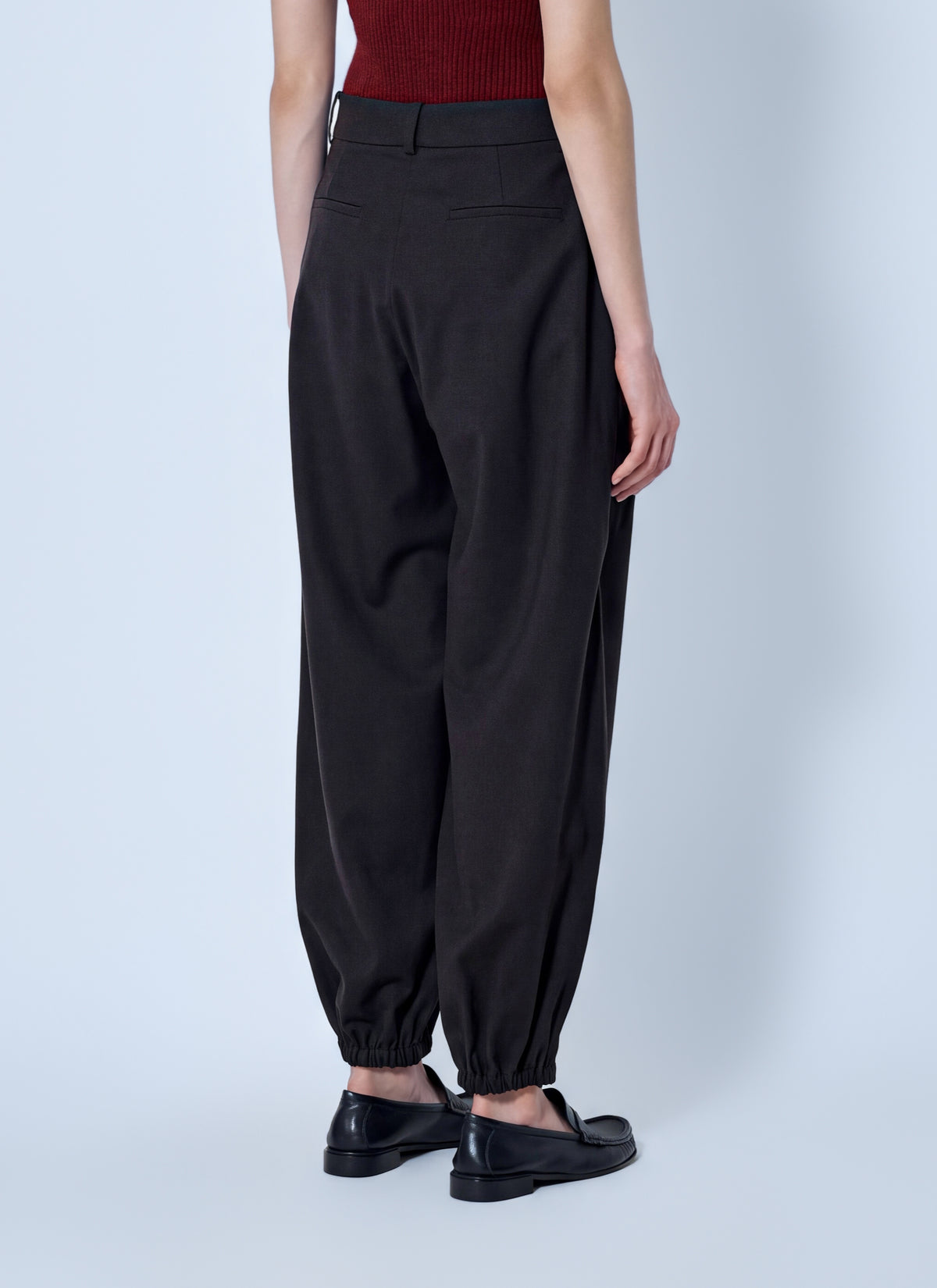 Max Mara Women Pleated Elasticated Ankle Trousers MAX MARA
