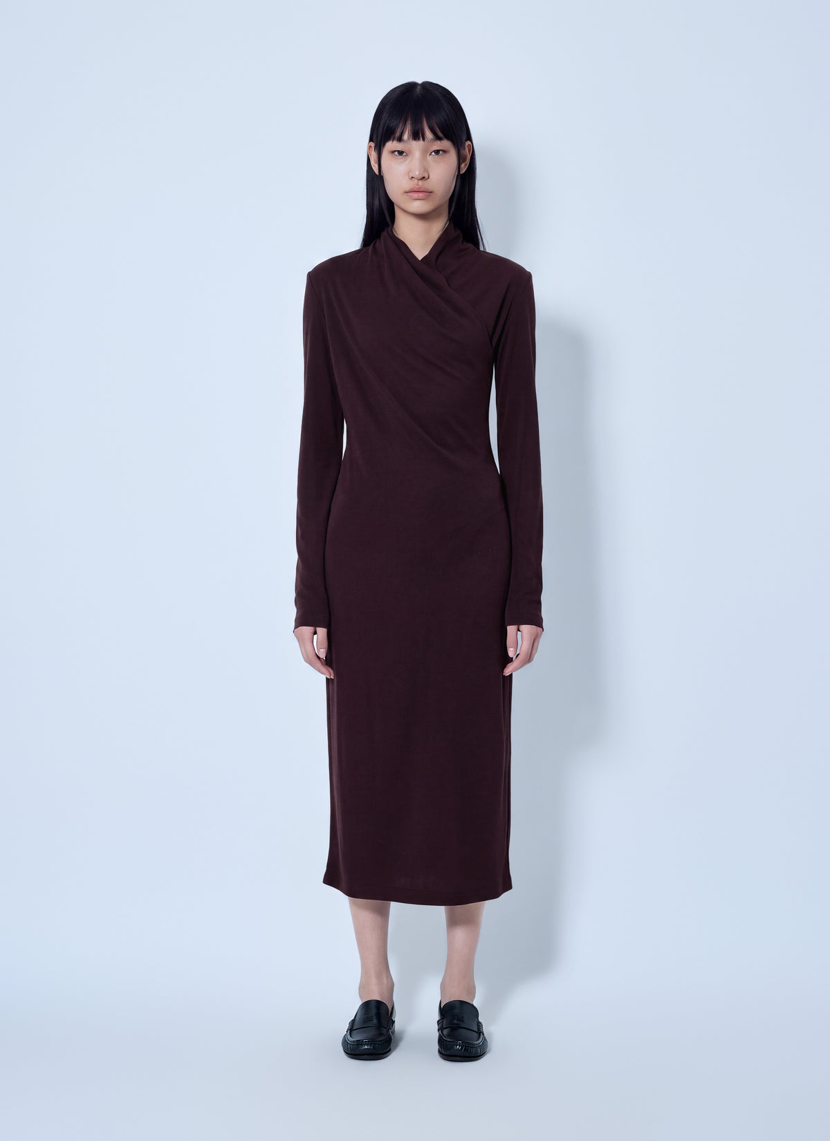 Max Mara Women Asymmetric Draped Dress MAX MARA