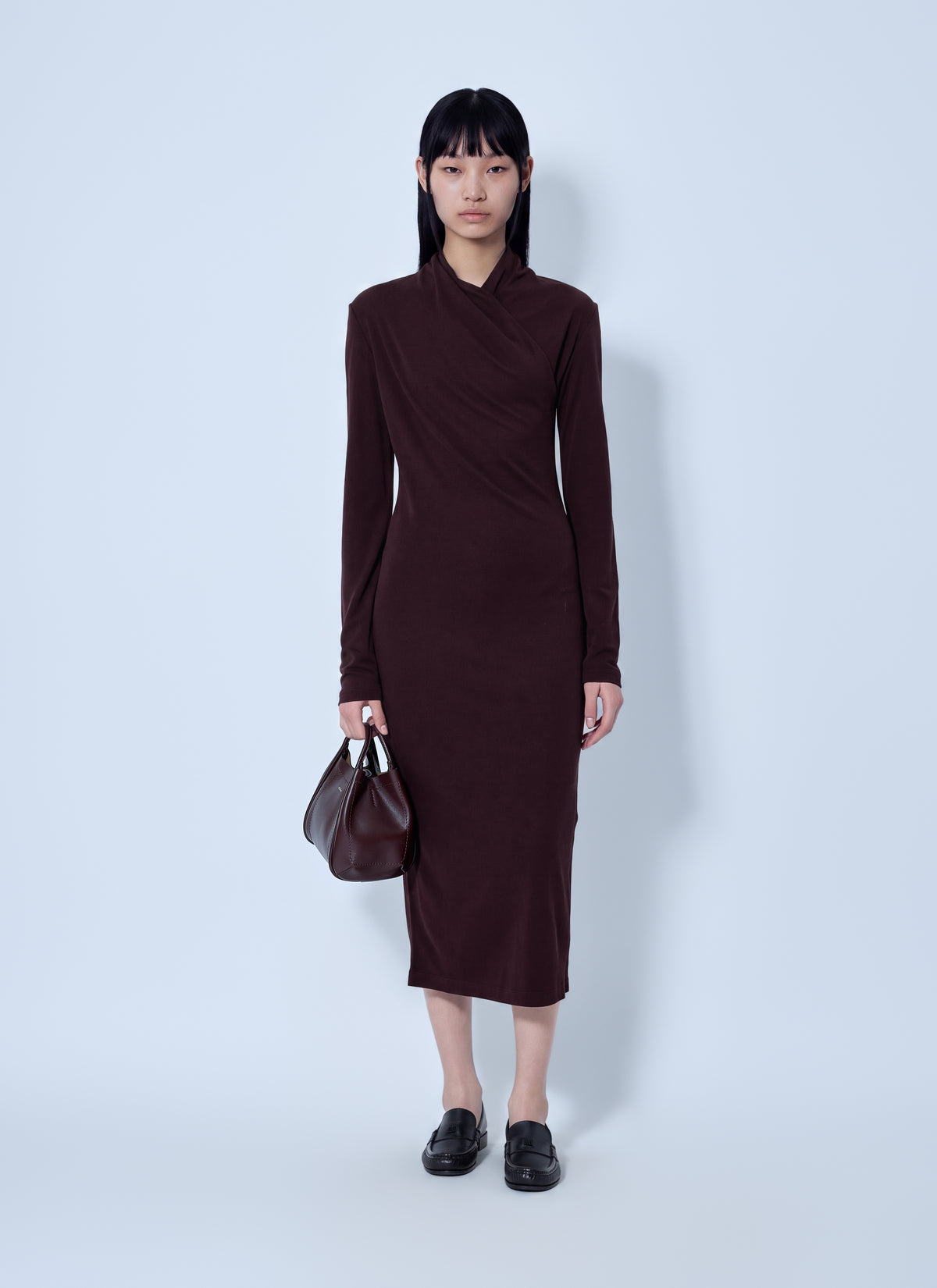 Max Mara Women Asymmetric Draped Dress MAX MARA