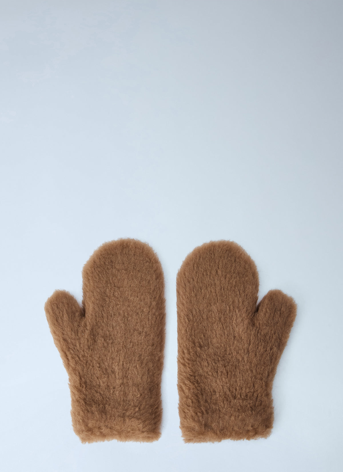 Max Mara Women Teddy Fleece Mittens MAX MARA
