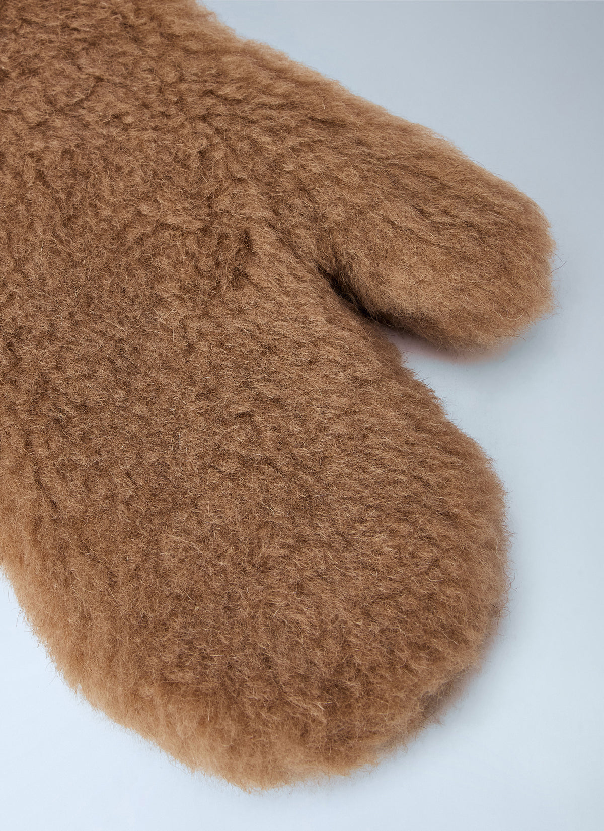 Max Mara Women Teddy Fleece Mittens MAX MARA