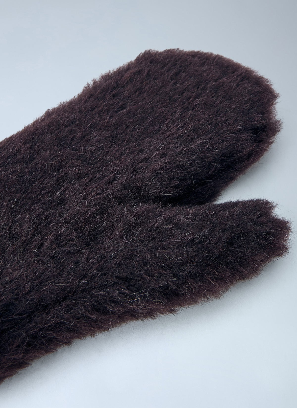 Max Mara Women Ombrato Teddy Fabric Mittens MAX MARA
