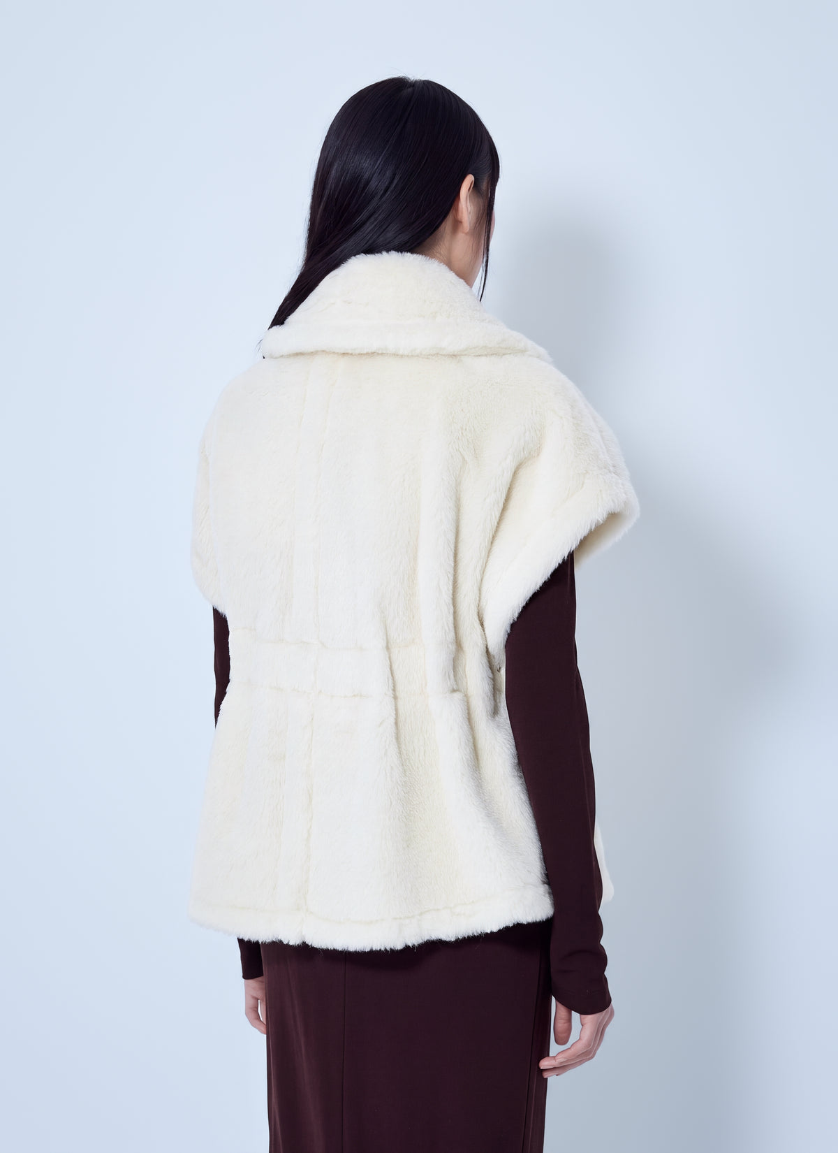 Max Mara Women Shearling Belted Gilet MAX MARA