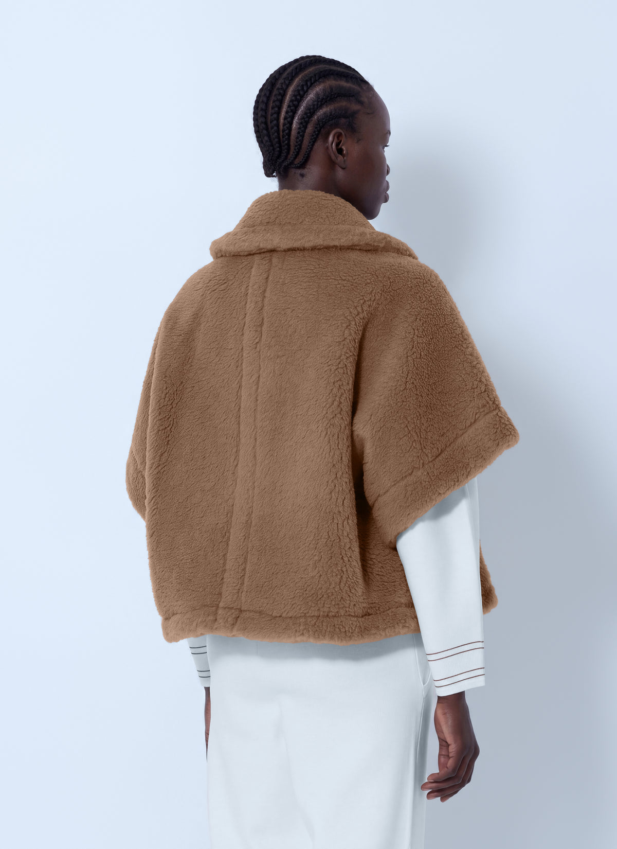 Max Mara Women Short Shearling Coat MAX MARA