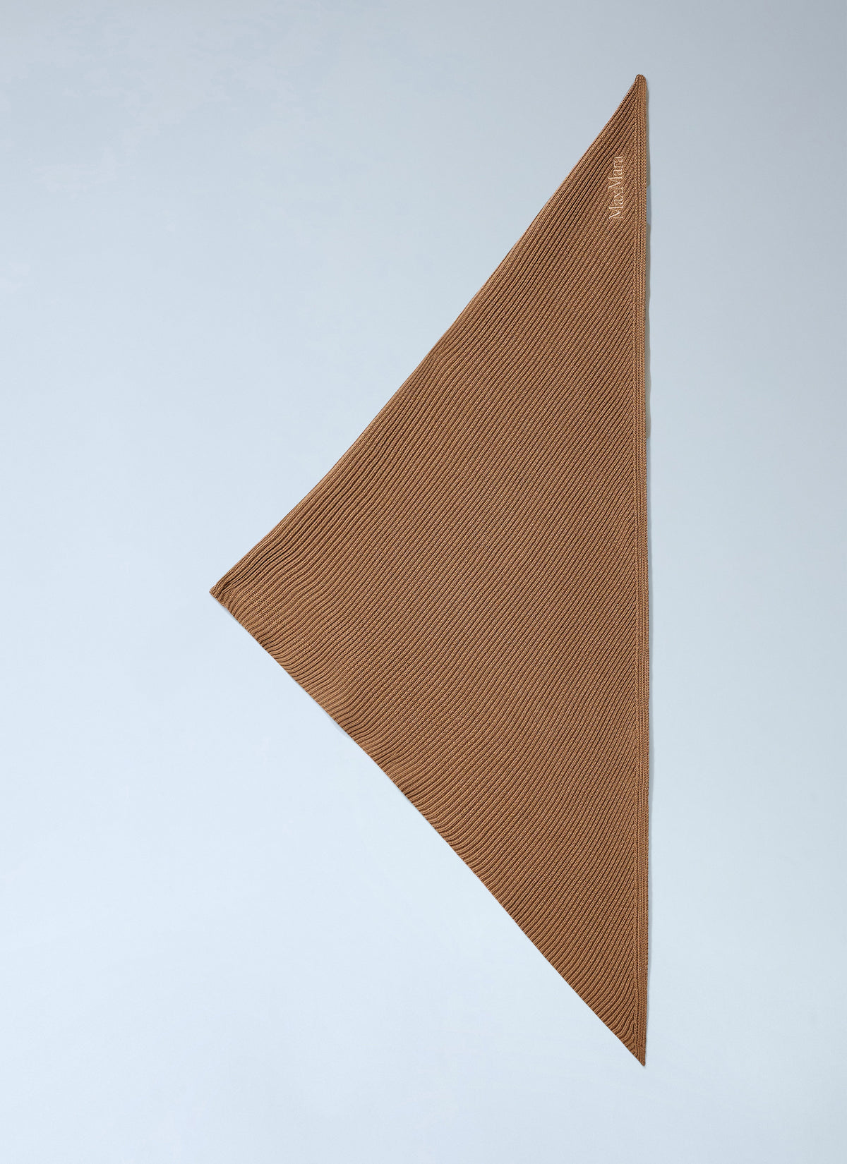 Max Mara Women Ribbed Knit Triangle Scarf MAX MARA