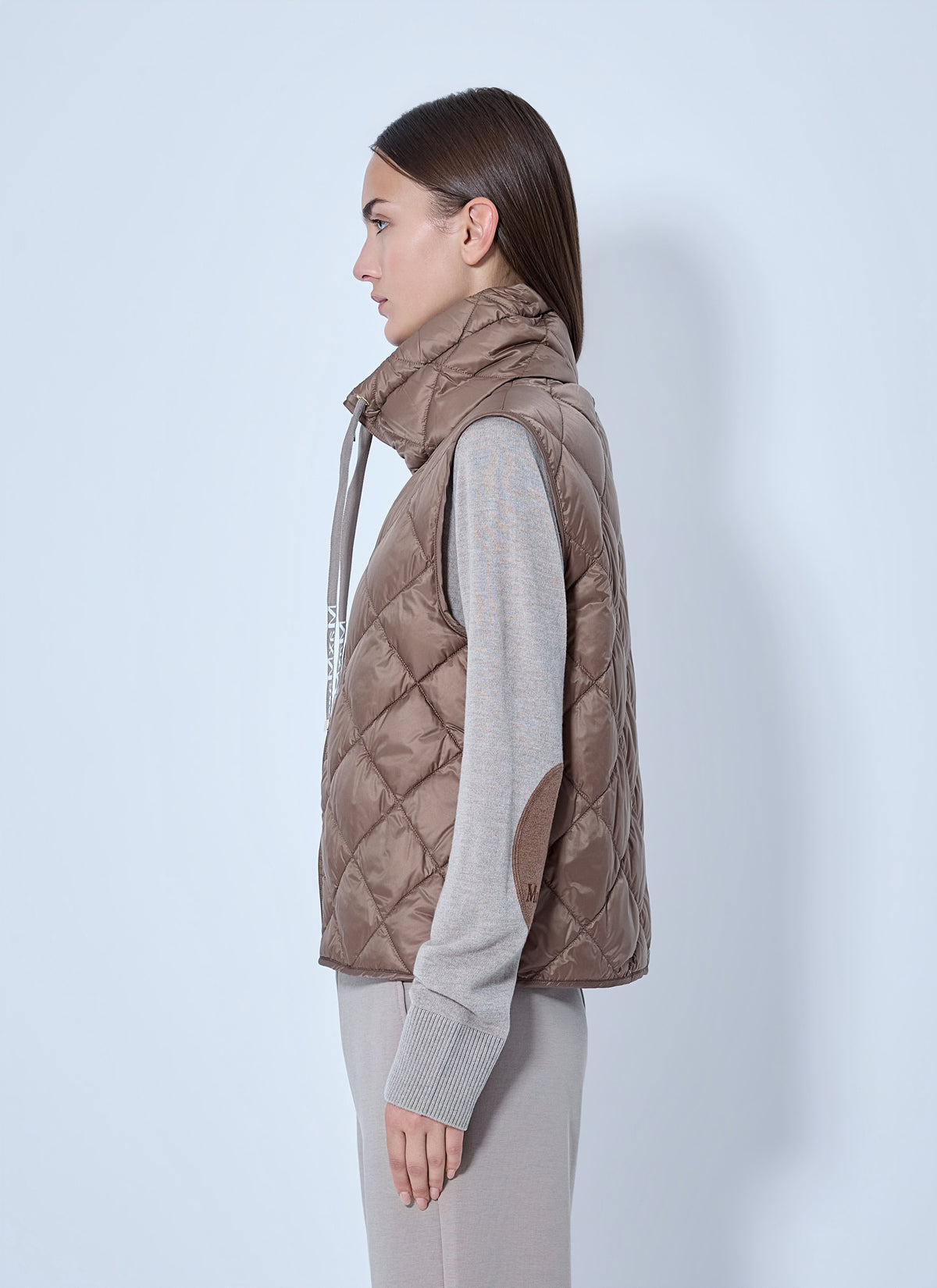Max Mara Women Quilted Gilet With High Neck MAX MARA