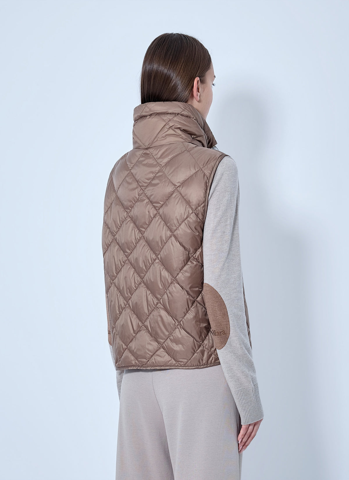 Max Mara Women Quilted Gilet With High Neck MAX MARA