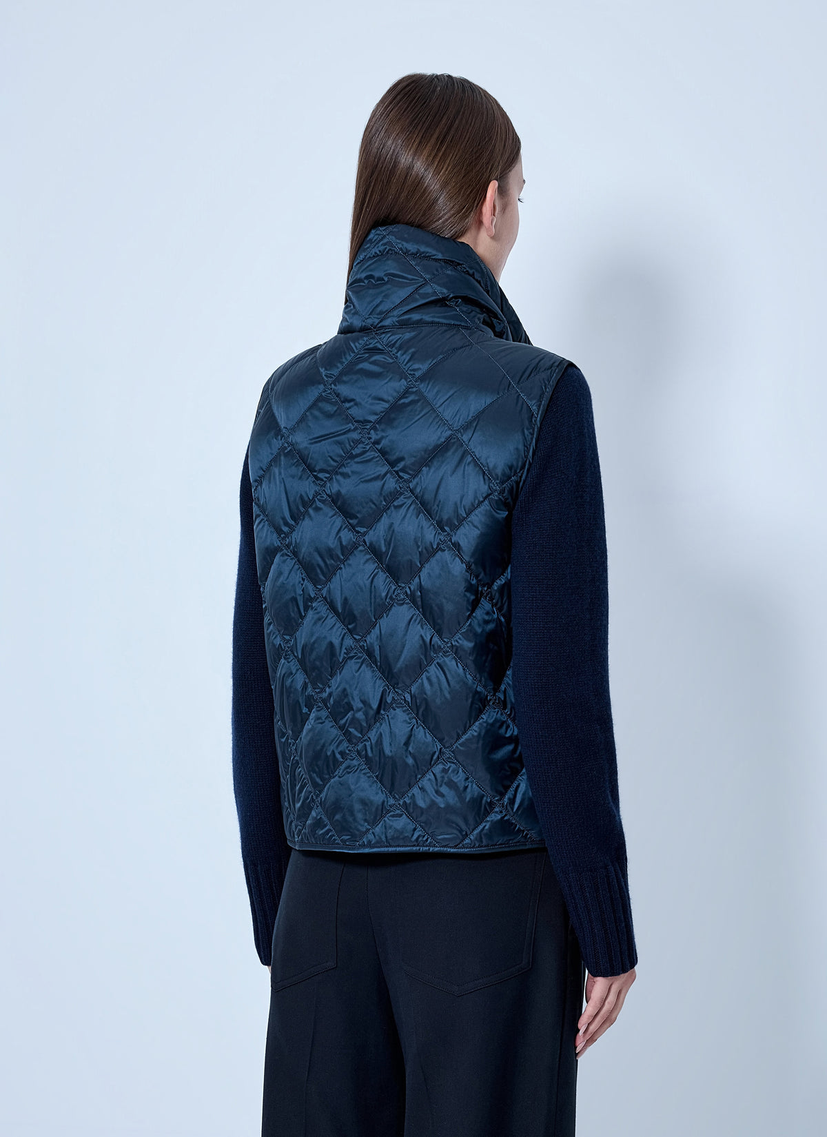Max Mara Women Quilted Gilet With Drawstring Collar MAX MARA