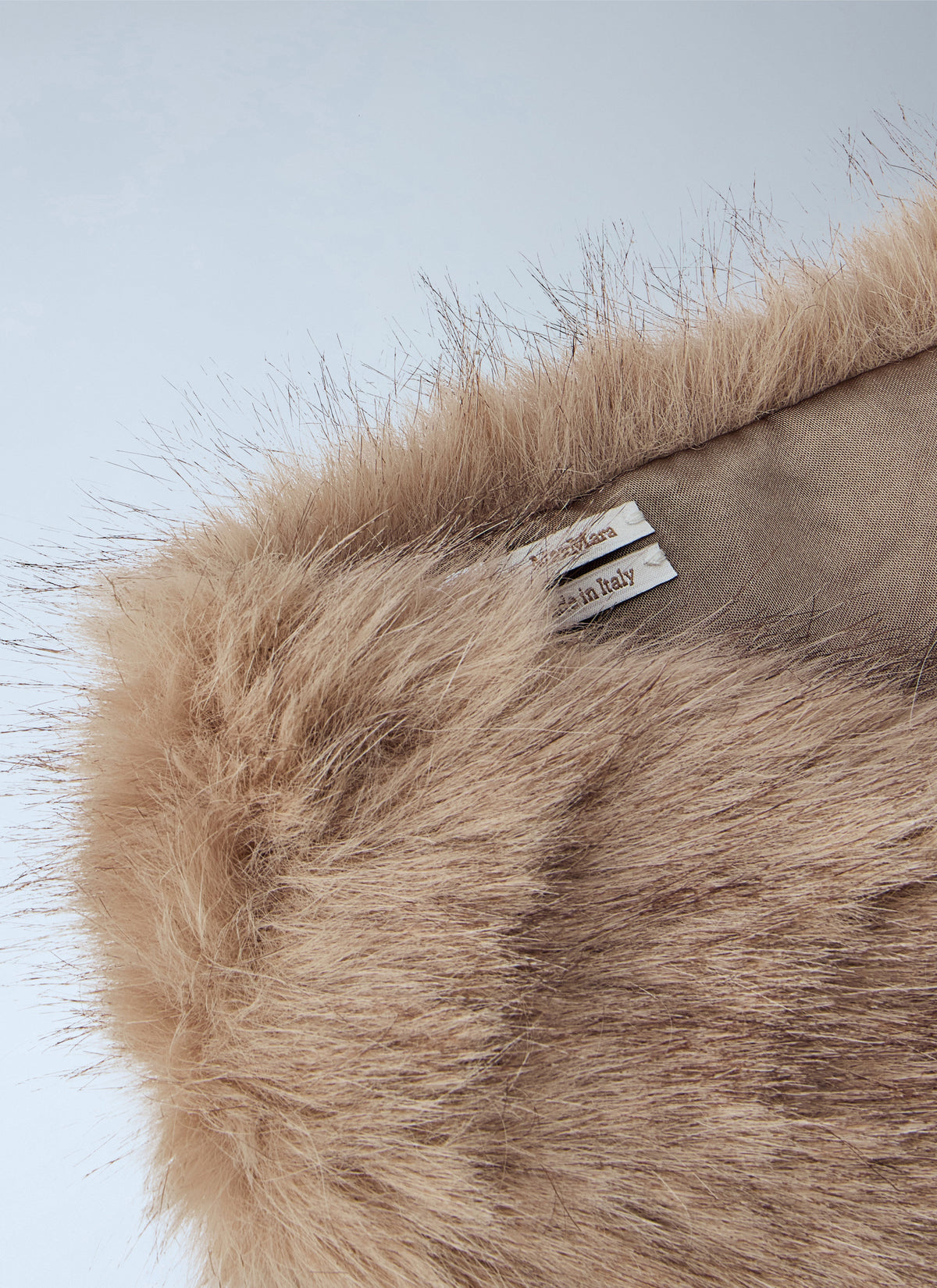 Max Mara Women Faux Fur Collar With Chain Links MAX MARA