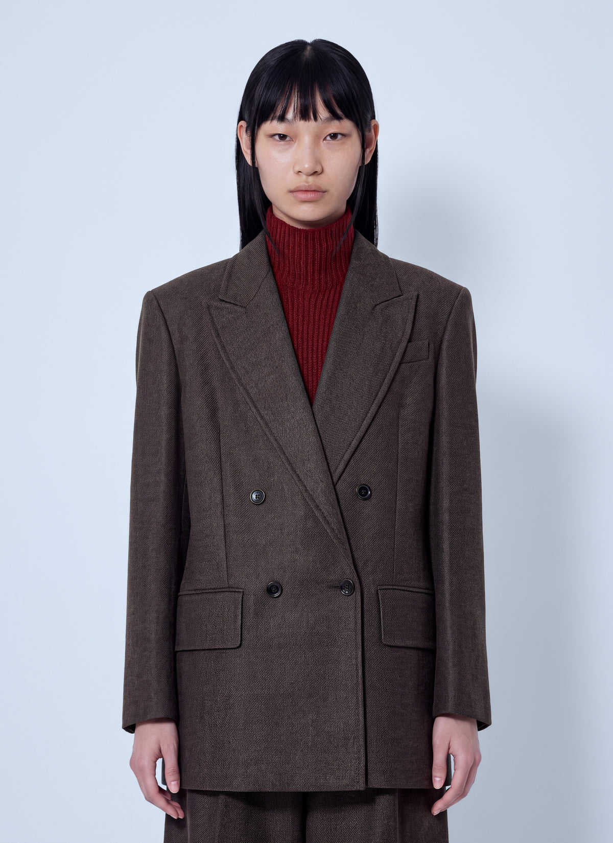Max Mara Women Double-Breasted Wool Blazer MAX MARA