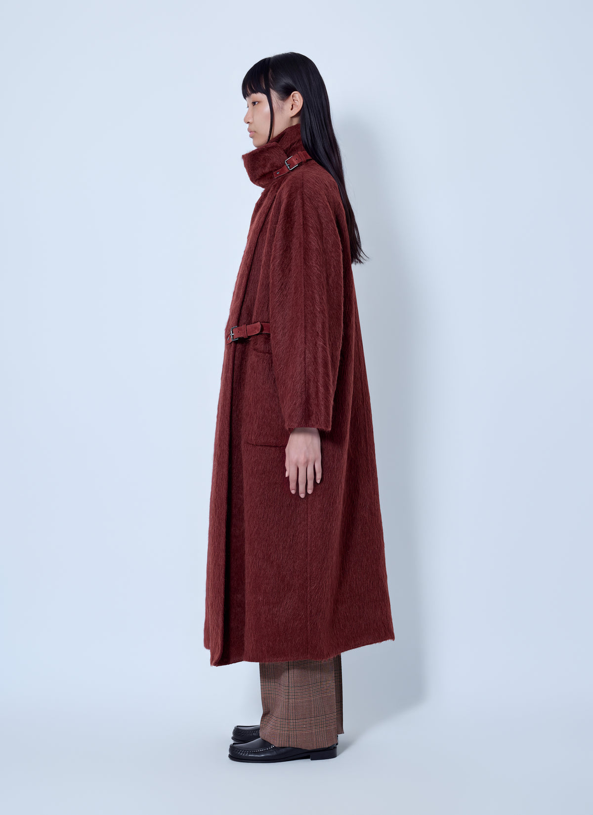 Max Mara Women Alpaca And Wool Wrap Coat MAX MARA