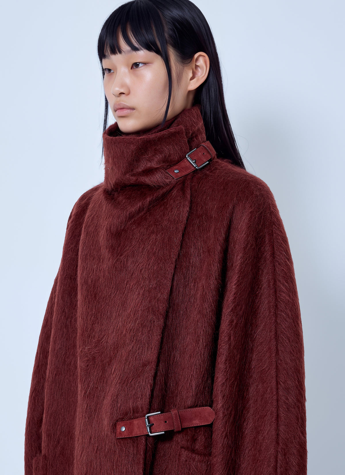 Max Mara Women Alpaca And Wool Wrap Coat MAX MARA